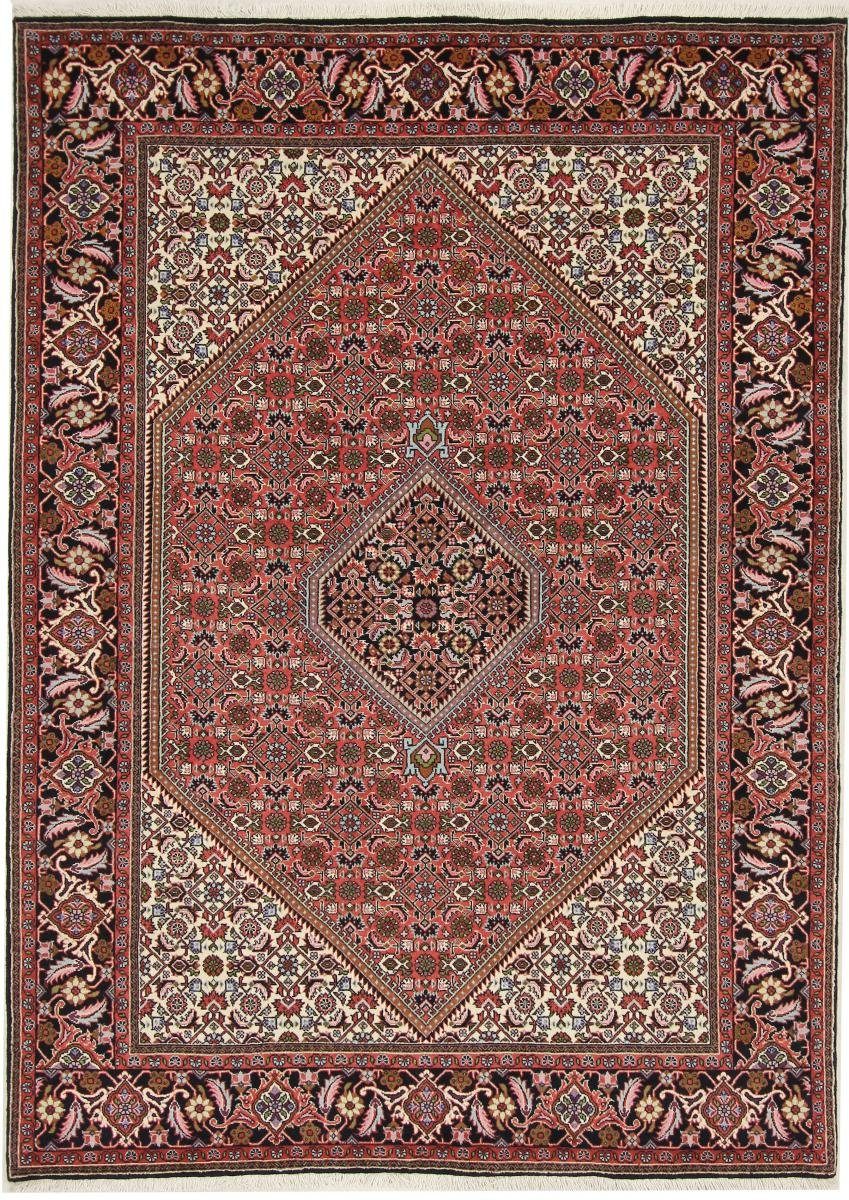Orientteppich Bidjar Bukan 167x234 Handgeknüpfter Orientteppich / Perserteppich, Nain Trading, rechteckig, Höhe: 15 mm