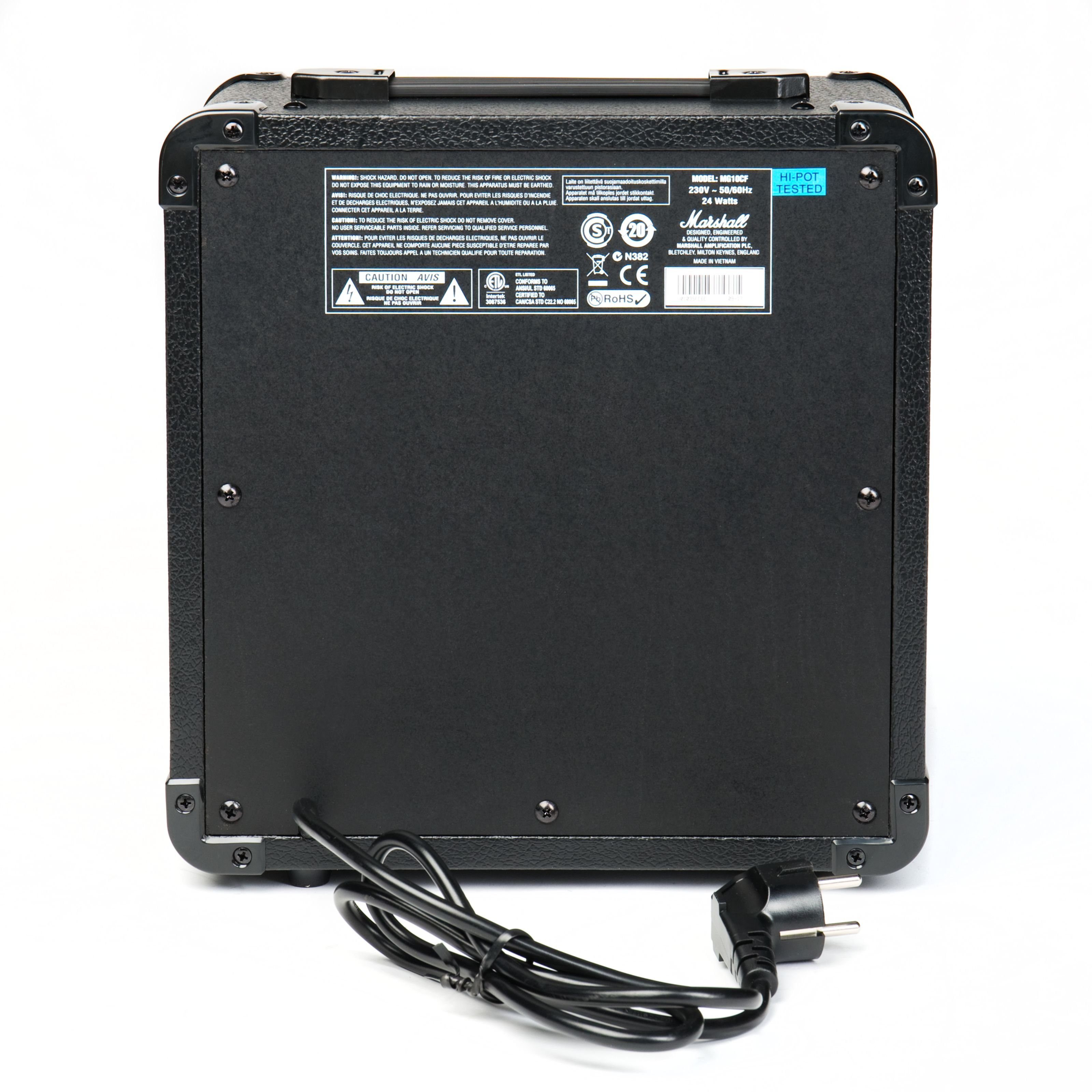 Marshall Verstärker (MG10G Black & Gold - Transistor Combo Verstärker für E-Gitarre)