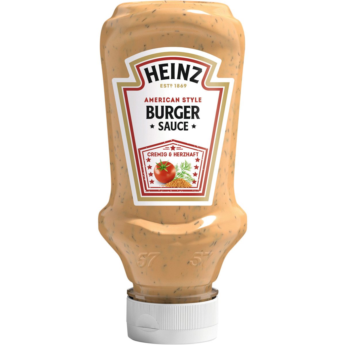 Heinz Saucen, Heinz American Style Burger Sandwich Sauce cremig und herzhaft 220ml