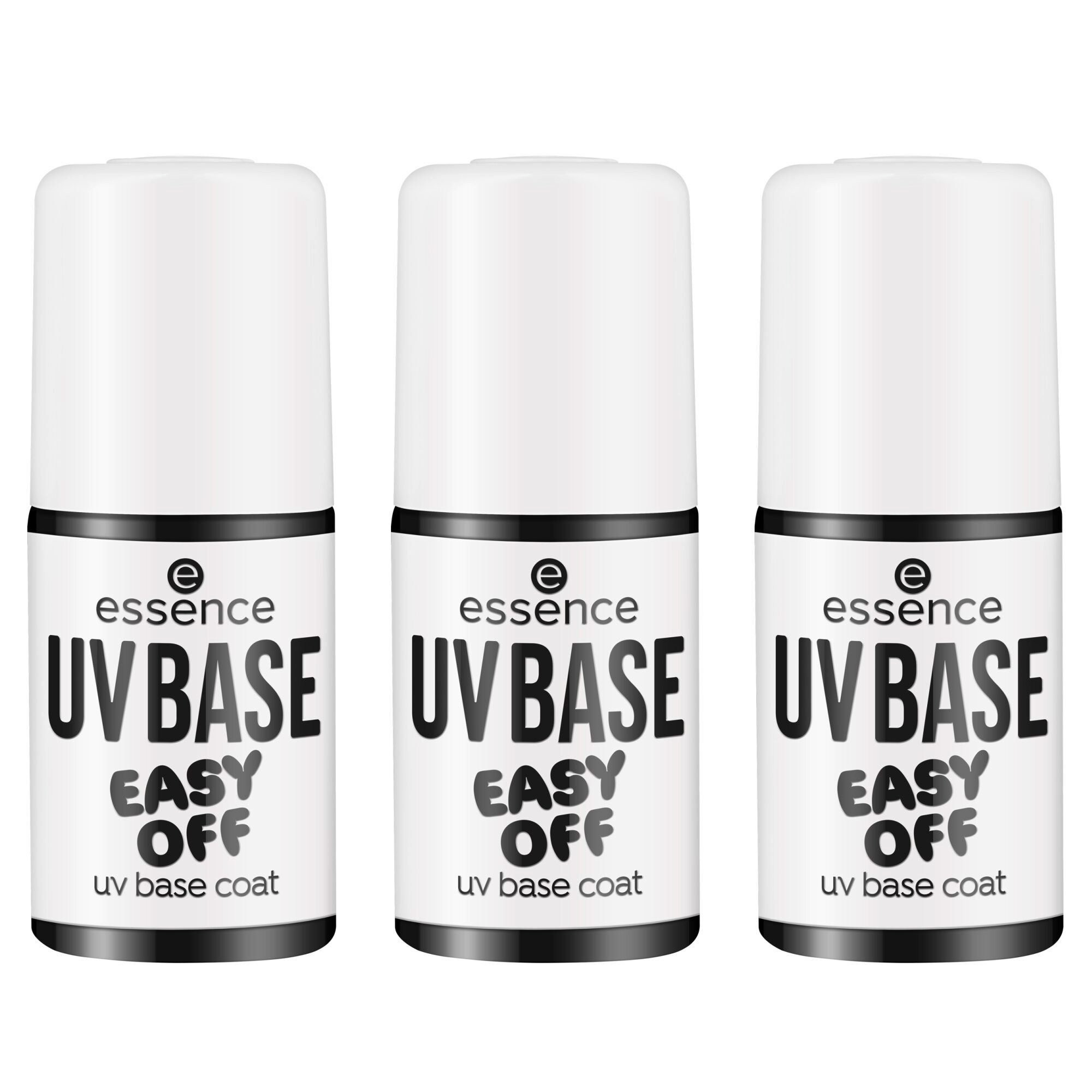 Essence UV-Nagellack UV BASE EASY OFF uv base coat, 3-tlg.