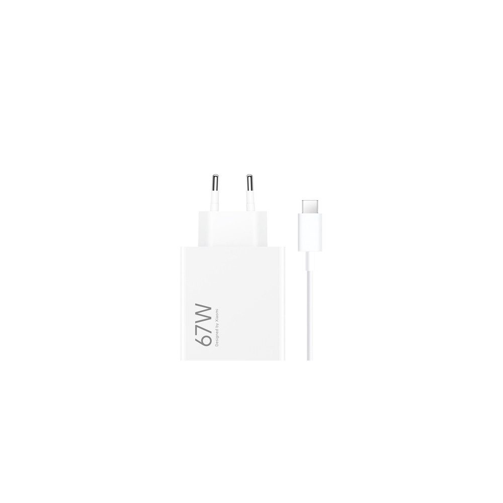 Xiaomi Xiaomi 67W HyperCharge Power Adapter Weiß Handy-Netzteile (67W Ladeleistung für schnelles Laden)