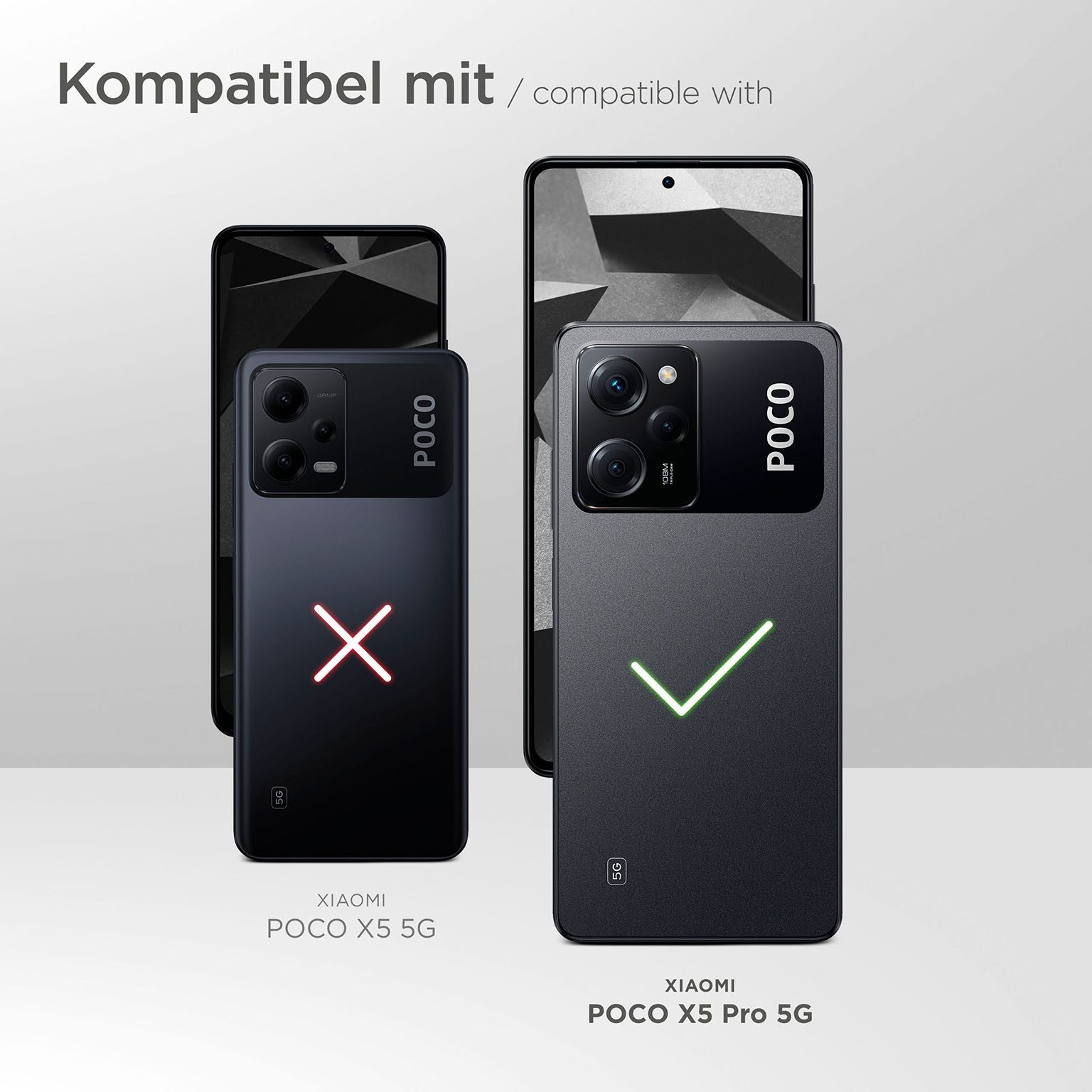 ONEFLOW Handyhülle für Poco X5 Pro 5G Hülle Silikon Soft Case Petrol Grün 6,67 Zoll, Silikonhülle Cover Dünn Handytasche TPU Schutzhülle mit Kameraschutz
