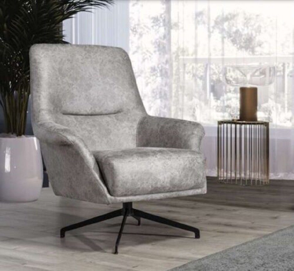Leder JVmoebel Sofa Club Luxus Sessel Design Sitz Couch Sessel Relax Lounge Sitzer