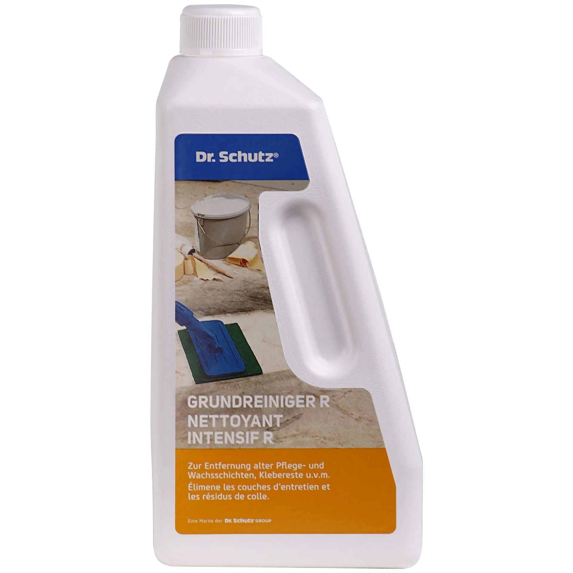 DR. SCHUTZ Grundreiniger R 750ml Grundreiniger (Schonender Intensivreiniger für elastische Böden)