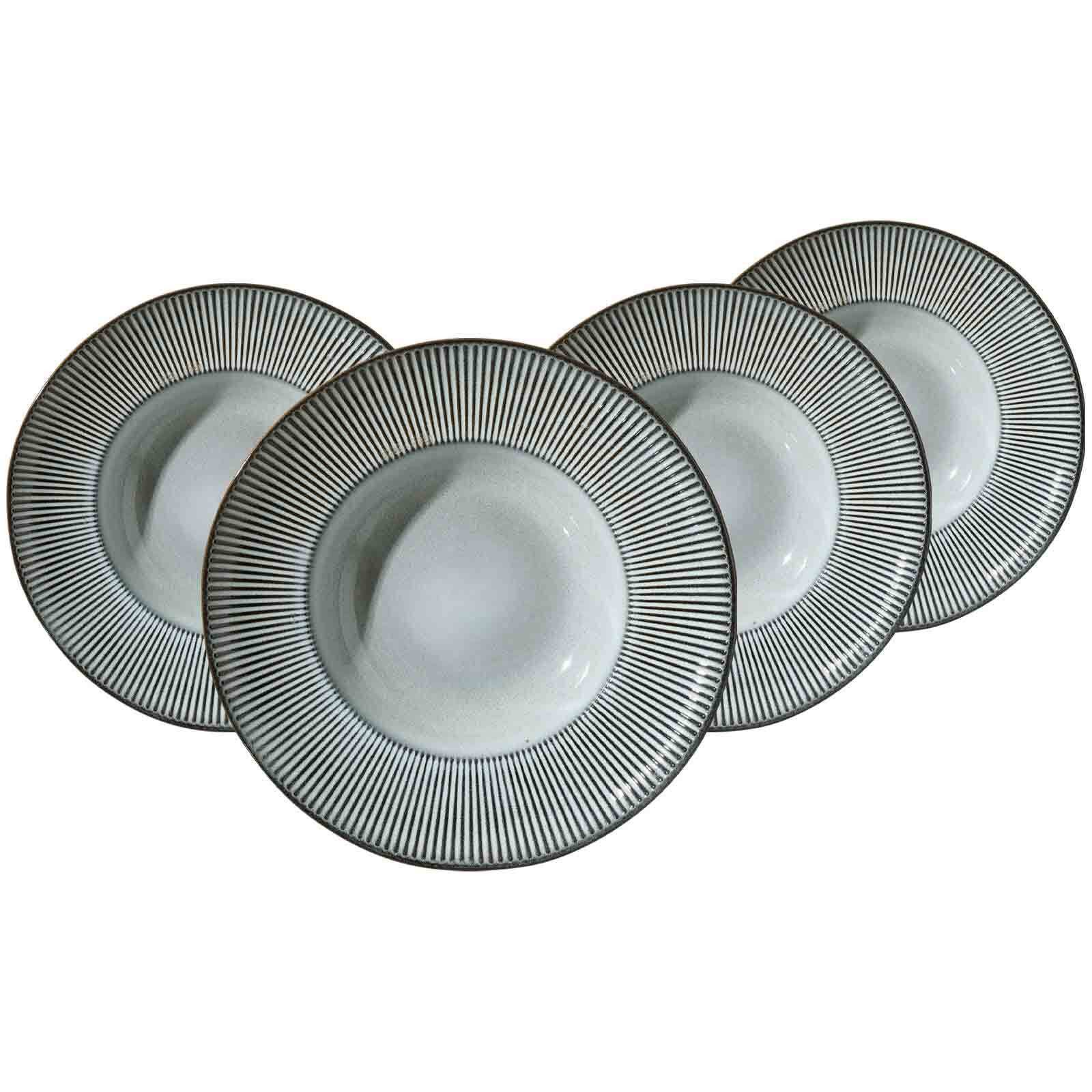 Ritzenhoff & Breker Pastateller Salerno Pastateller ø 30,5 cm 4er Set, (4 St)