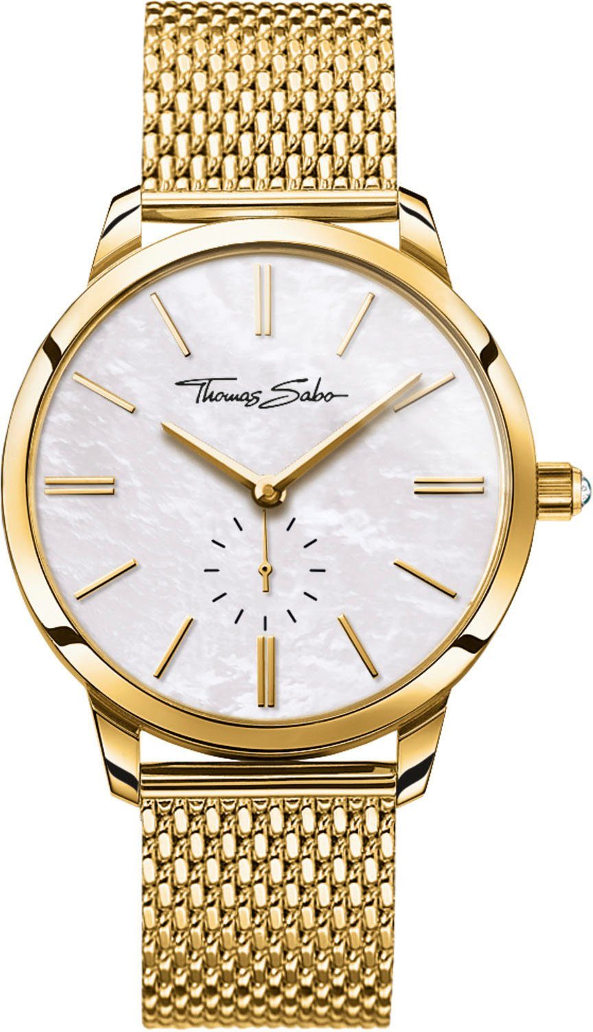 THOMAS SABO Quarzuhr GLAM SPIRIT goldfarben