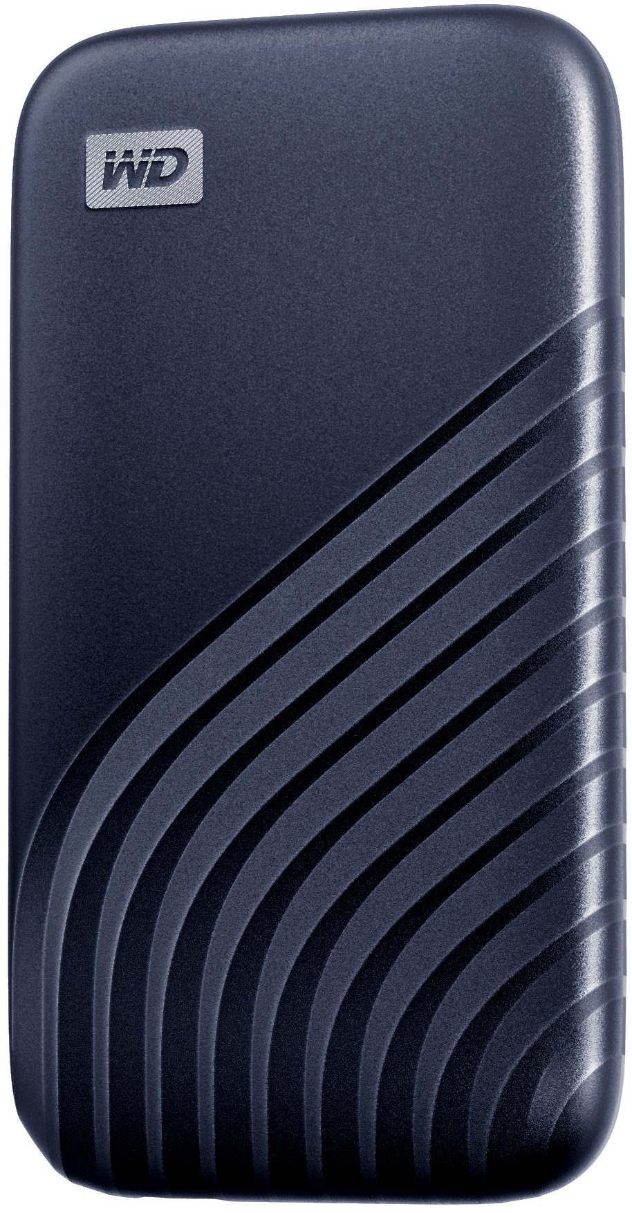 Western Digital Mobile Festplatte "My Passport SSD" 2 TB SSD-Festplatte (2000 GB) 1050 MB/S Lesegeschwindigkeit, 1000 MB/S Schreibgeschwindigkeit