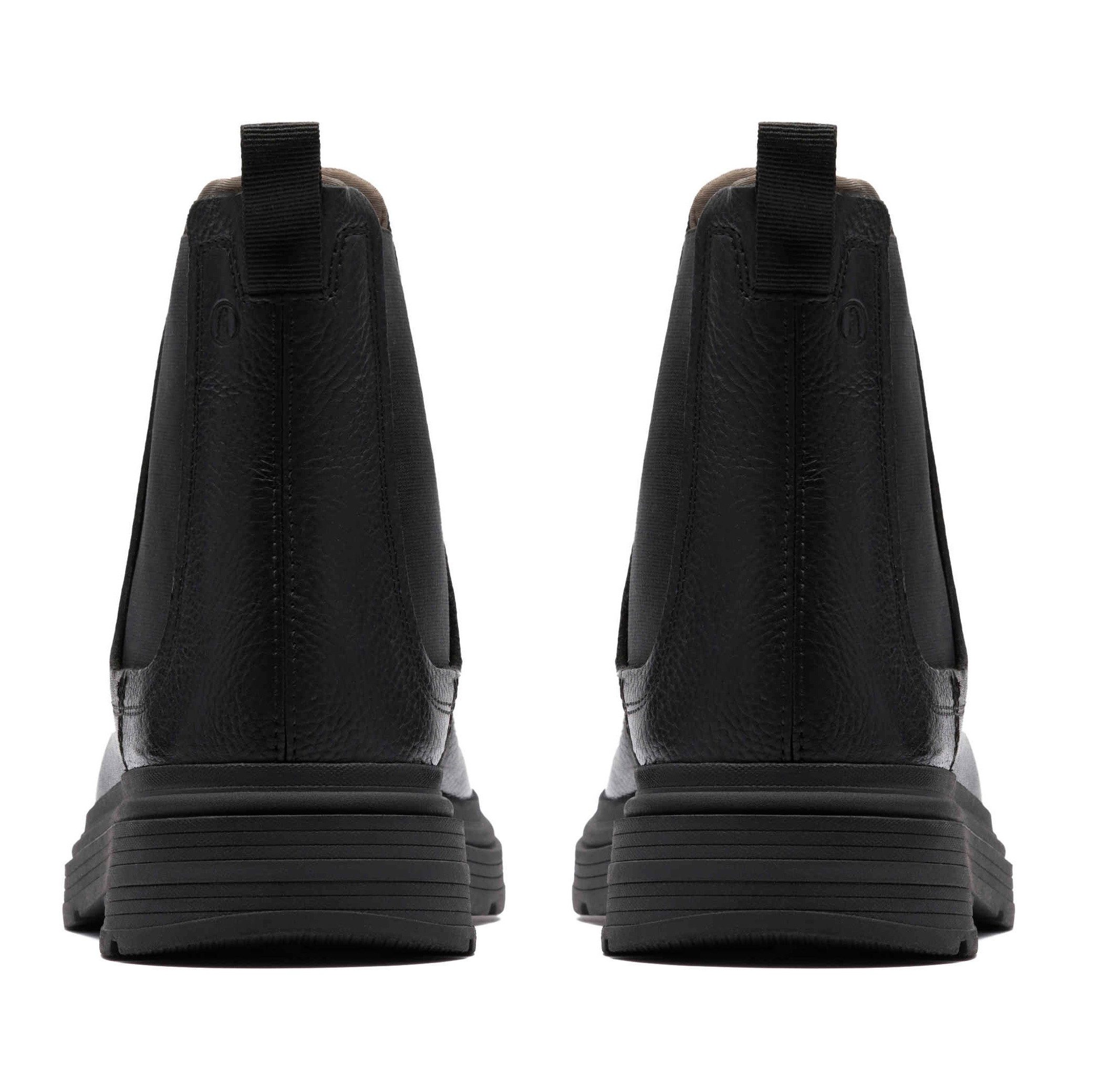 Clarks Badbury Chelseaboots Boots, Winterboots mit modischem Blockabsatz günstig online kaufen