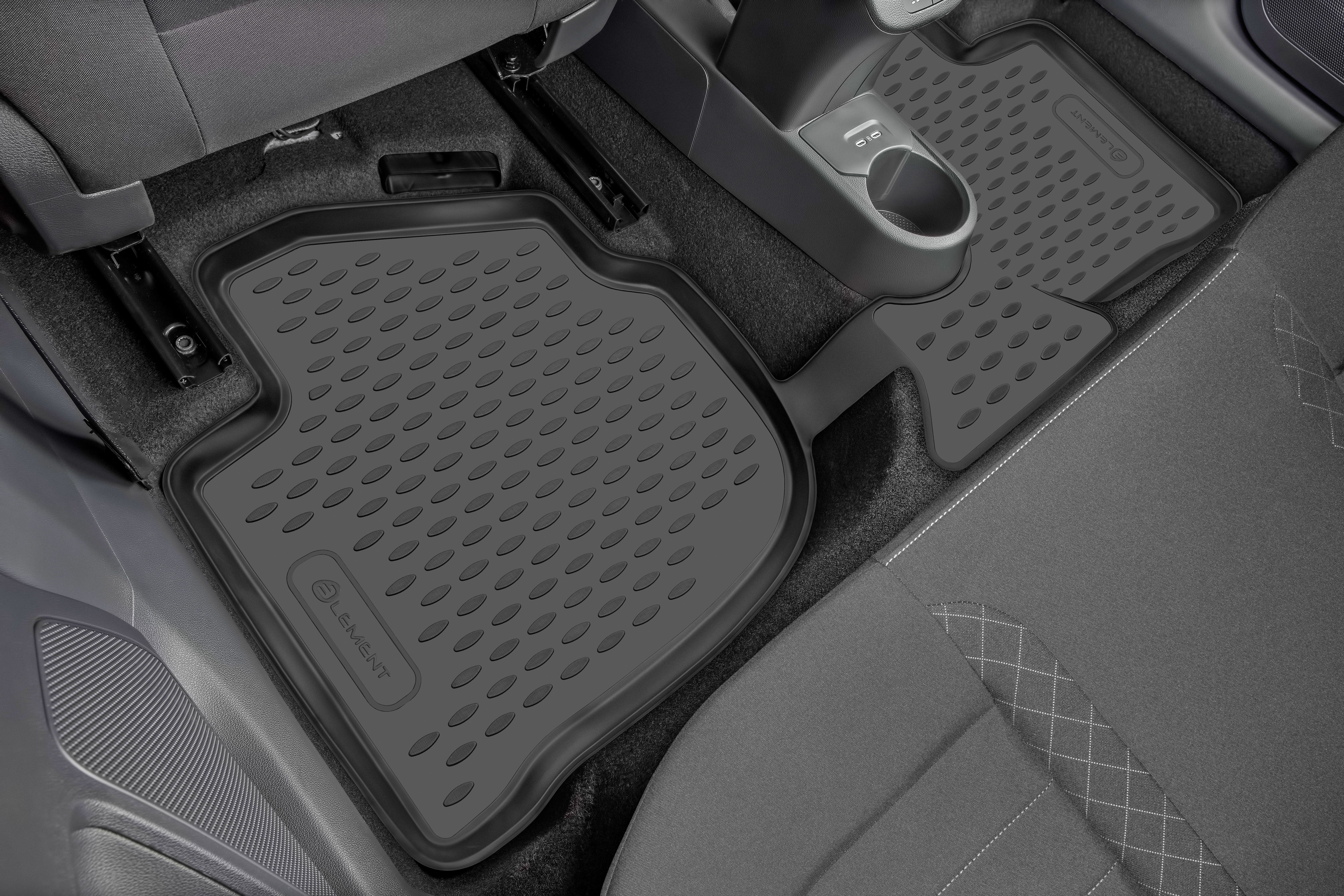 Duster LEMENT Duster 3D 2011-2015, Renault RENAULT 4WD, Fussmatten für Auto-Fußmatten Passgenaue Pkw, für Passgenaue