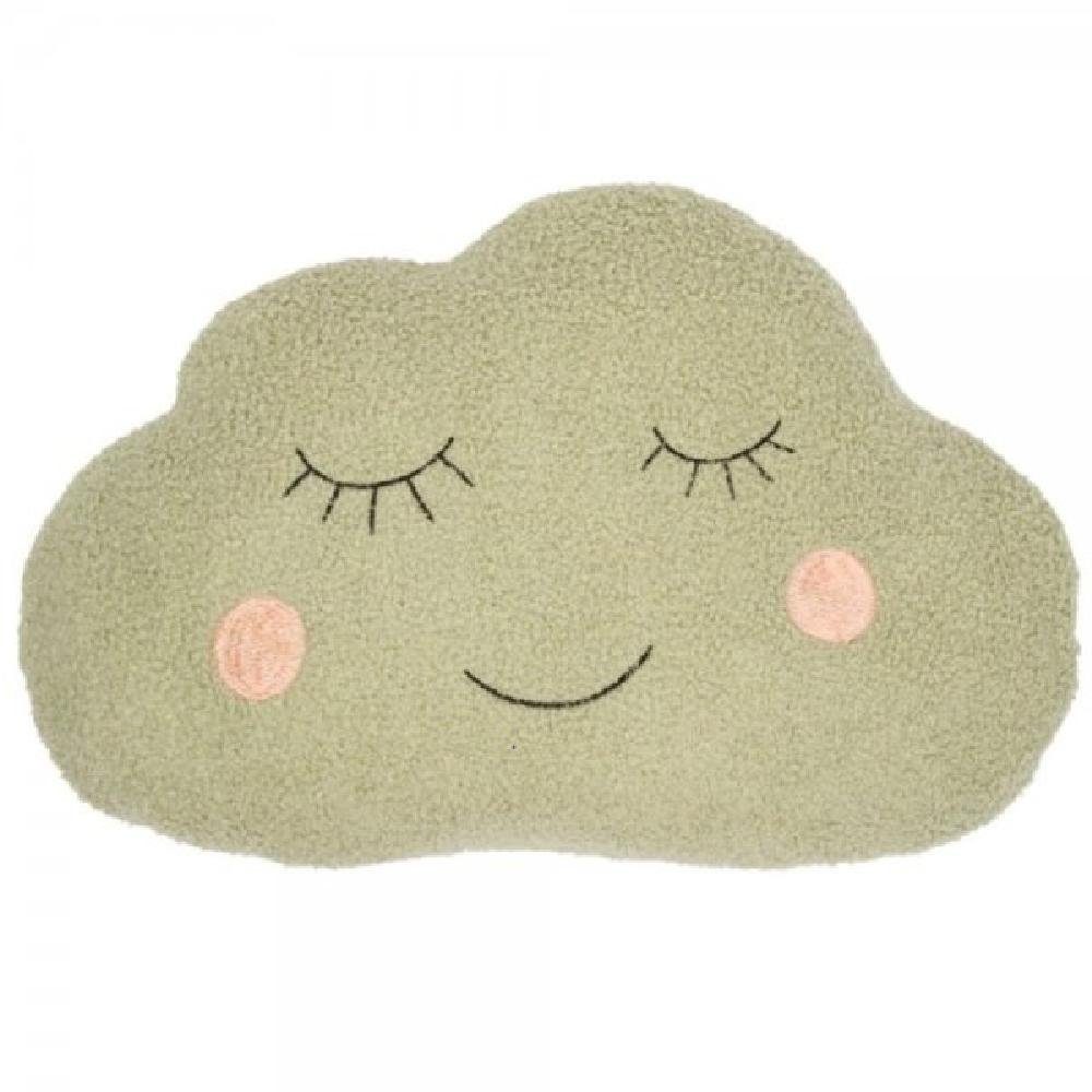 Kinderdaunenkissen Kuschelkissen Cloud Wolke Mint (50cm), PAD