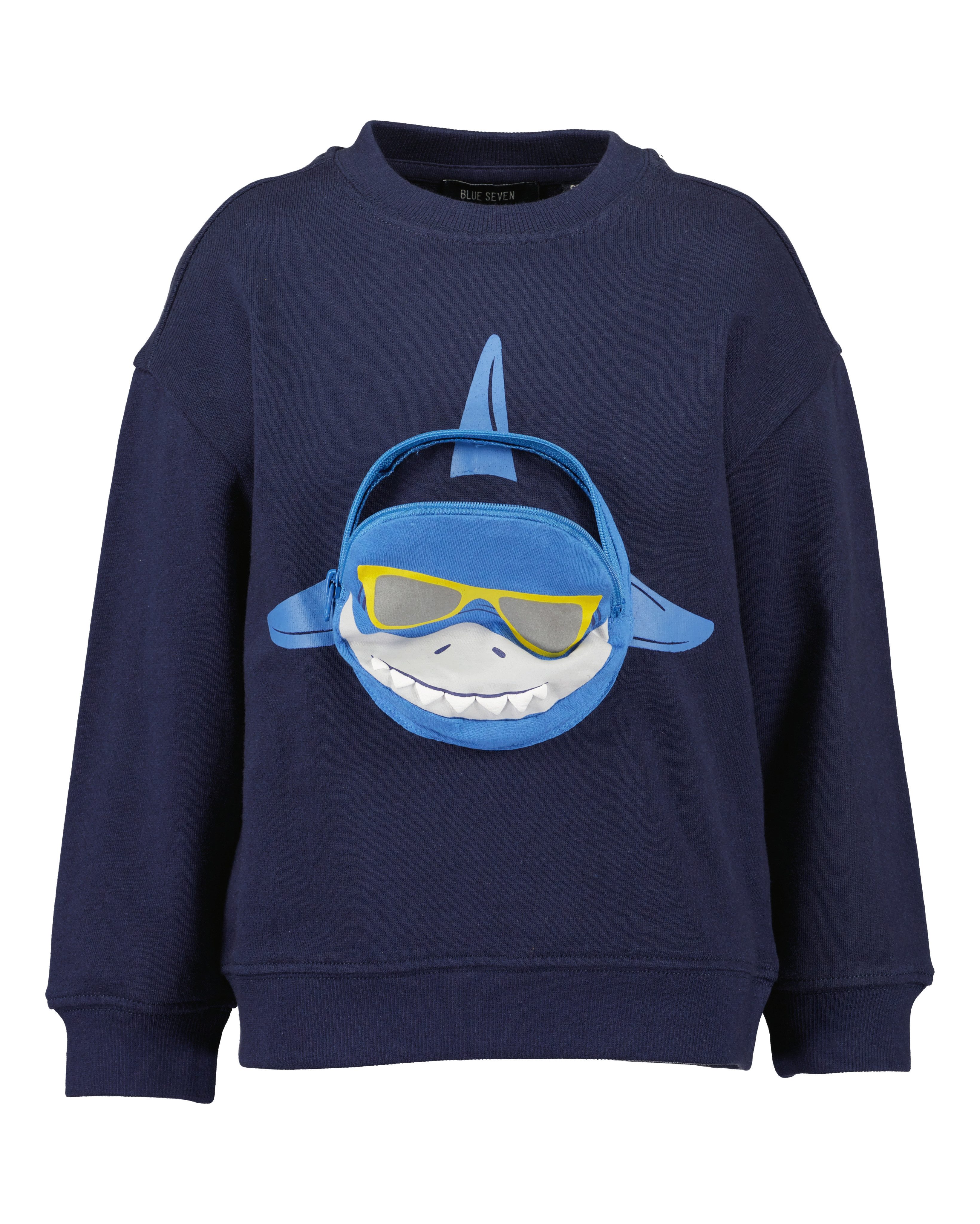 Blue Seven Sweatshirt mit cooler aufgesetzter Tasche