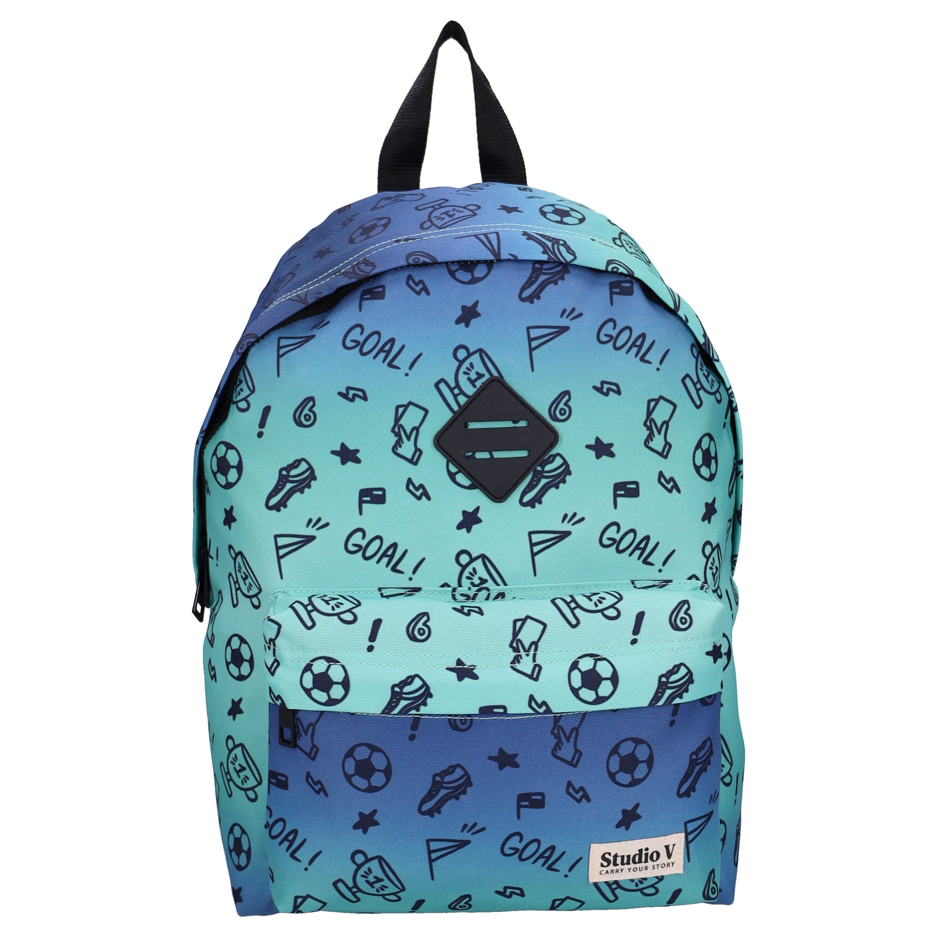 Studio V Rucksack Kick Off Kinder Backpack Schultasche Tagesrucksack 37 cm