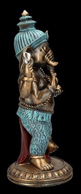 Figuren Shop GmbH Dekofigur Ganesha Figur - Vollständige Weisheit - Mythologie Götter Dekofigur