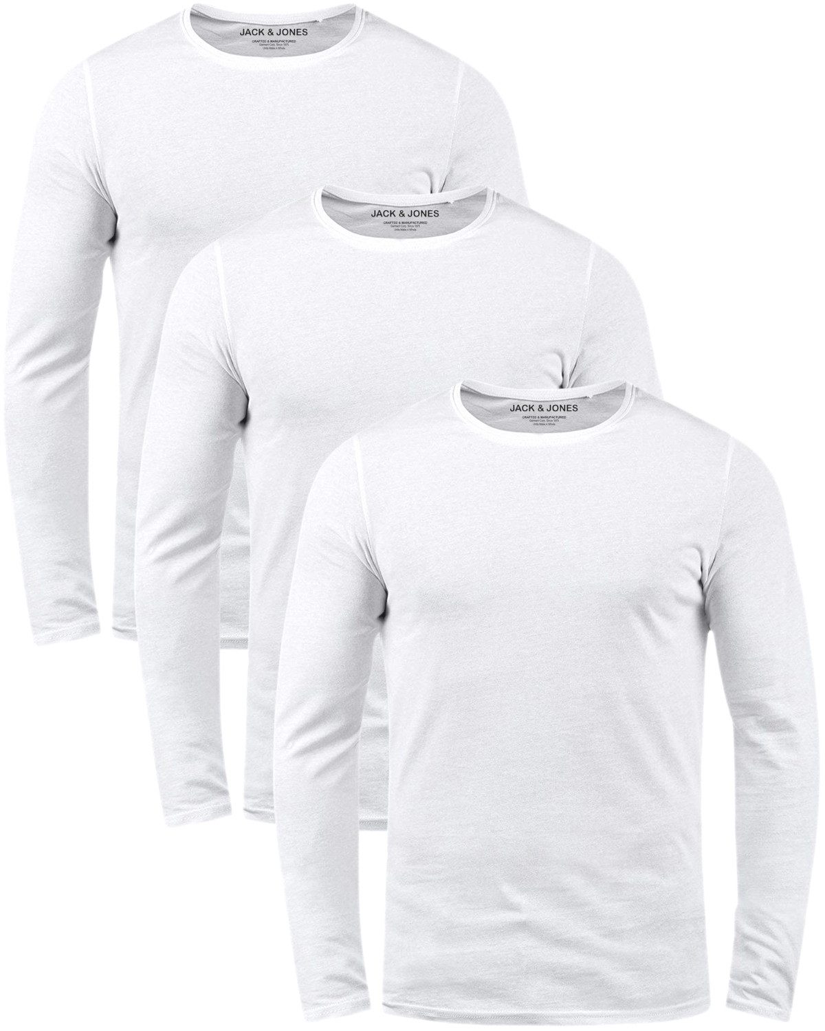Jack & Jones Langarmshirt (Spar-Set, 3er-Pack) günstig online kaufen