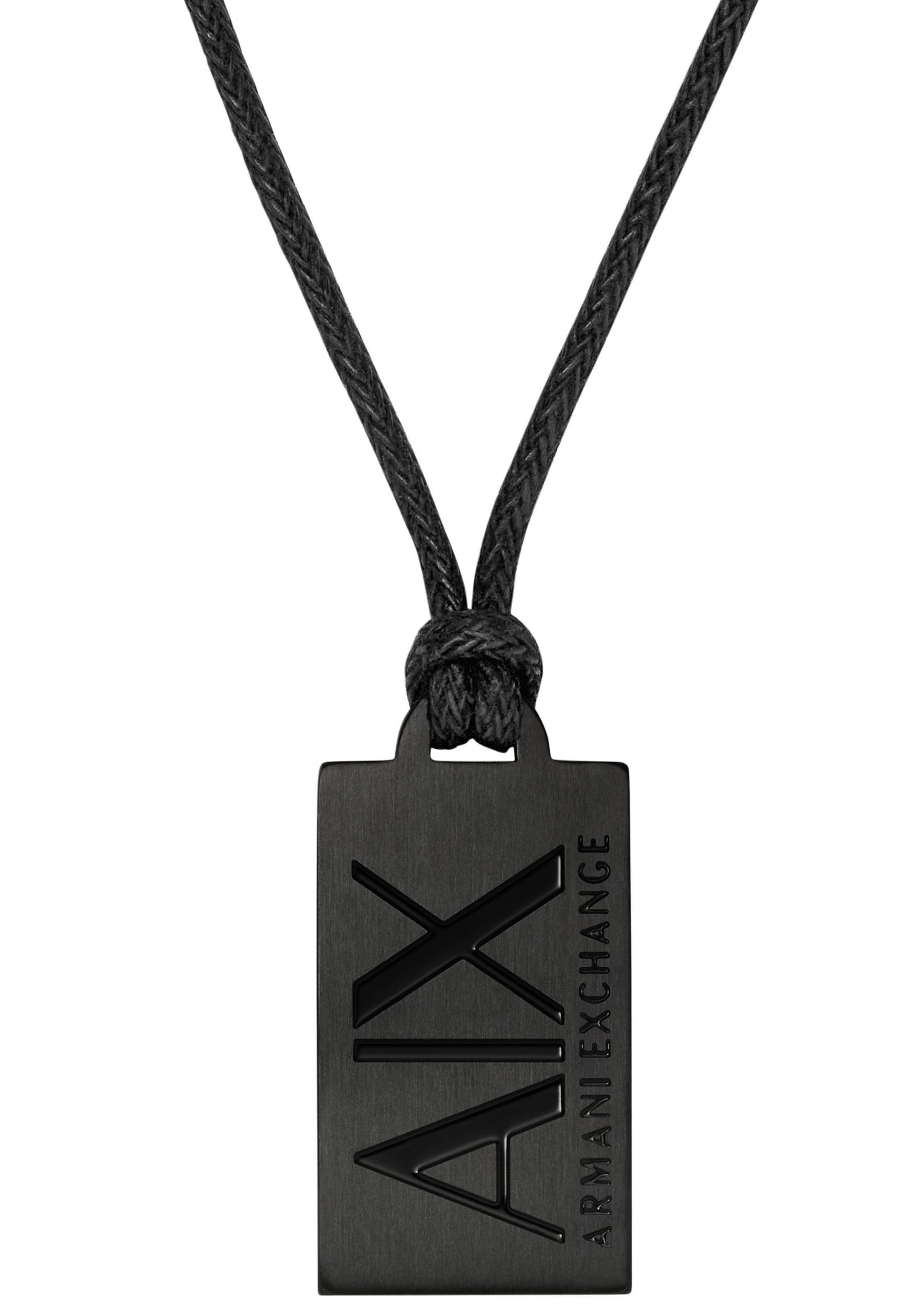 Anhänger LOGO, ARMANI EXCHANGE AXG0086001 Kette mit