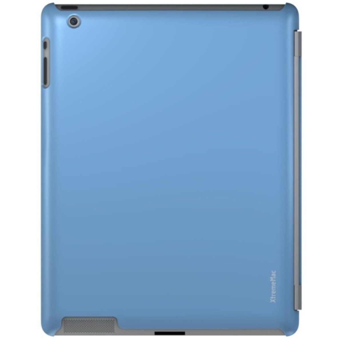 XtremeMac Tablet-Hülle Cover Schutz-Hülle Smart Case Tasche Hellblau, Hard-Case passend für Apple iPad 4 3 4G 3G 2 2G
