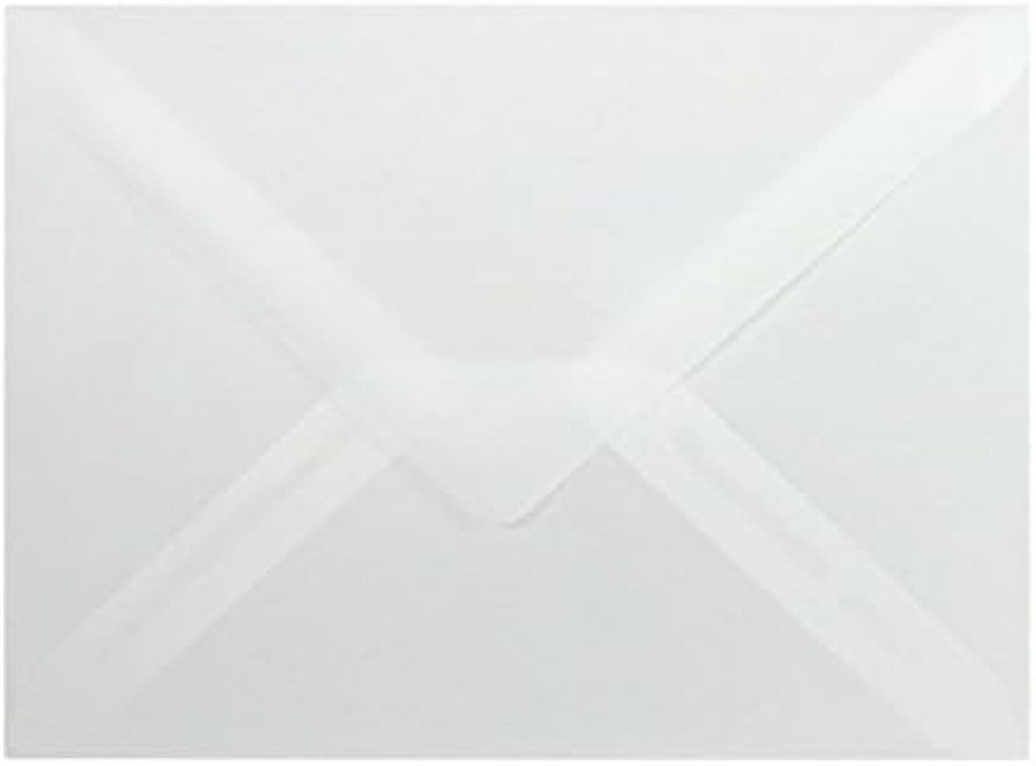 Briefumschläge24Plus Briefumschlag 25 Mini 6 x 9 cm Briefumschläge Visitenkarten größe Transparent, 60 x 90 mm Briefumschläge Visitenkarten größe Transparent
