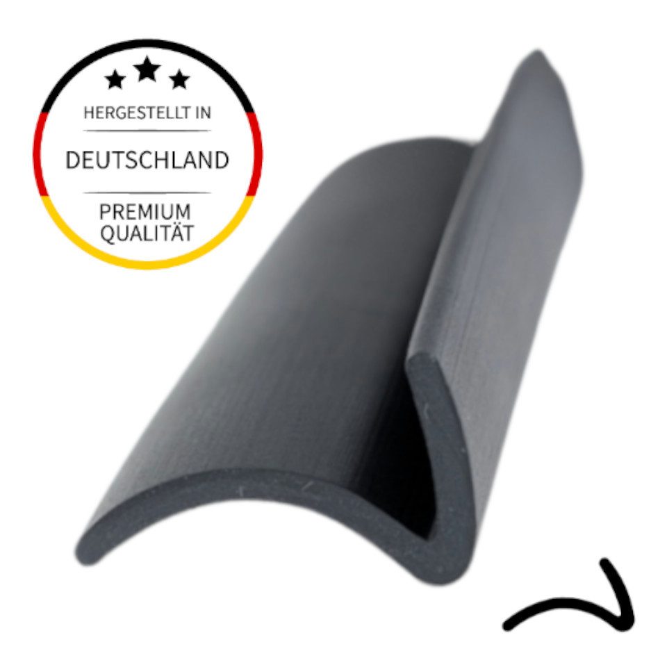 Einfach Dichtungen Profildichtungsband Dachfensterdichtung I 5m I Farbe Schwarz ► Langlebig und wartungsfrei