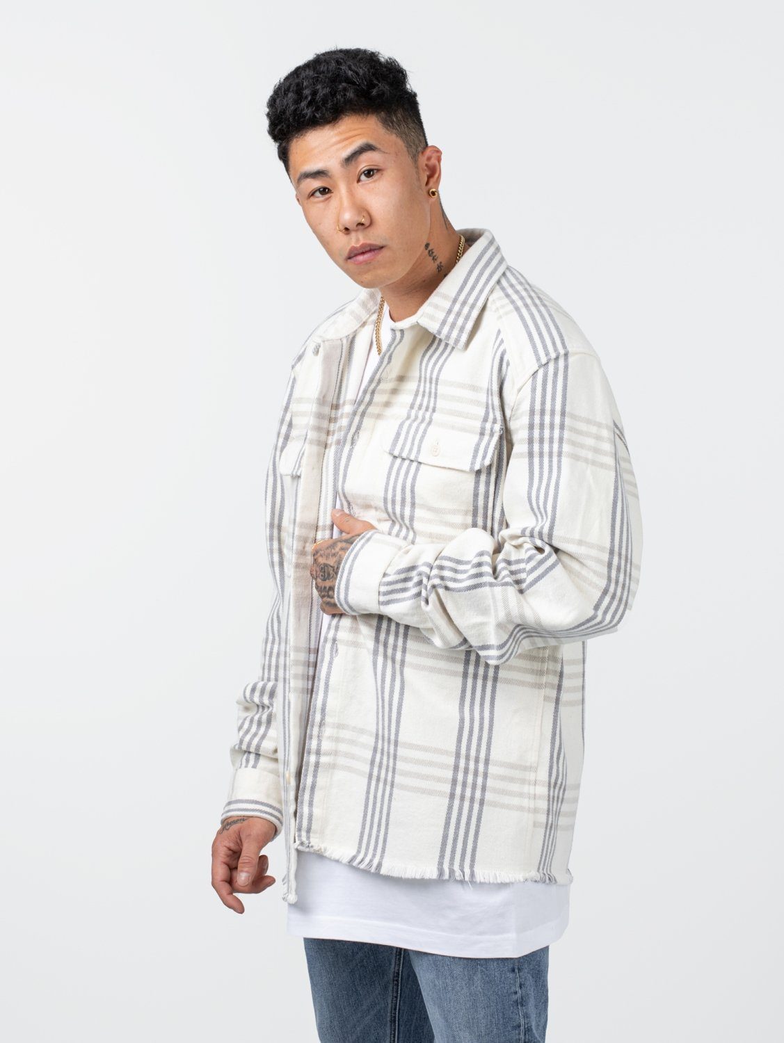 Drykorn Langarmhemd Drykorn Phasmo Overshirt