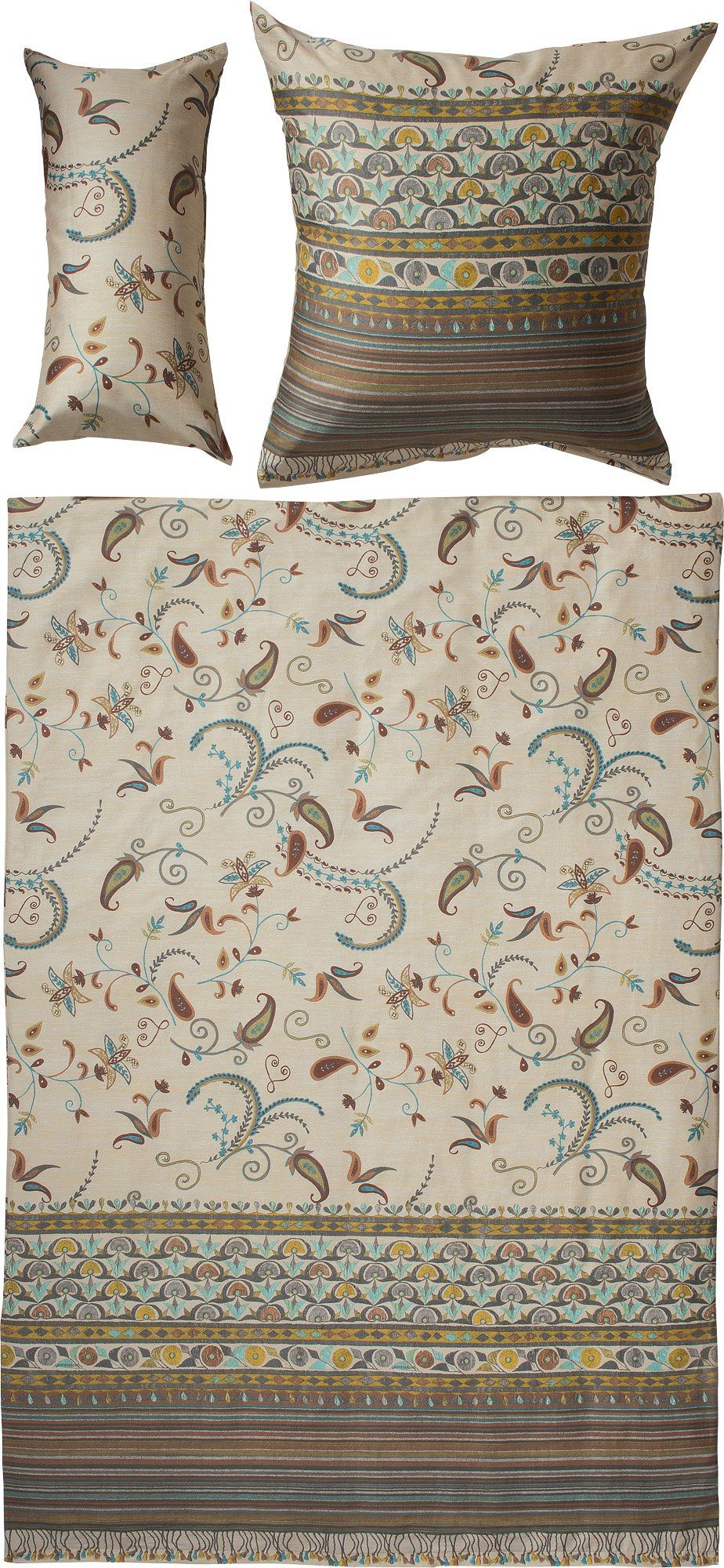 Bassetti Bettwäsche Bettwäsche "Lilith", Mako-Satin, Paisley günstig online kaufen