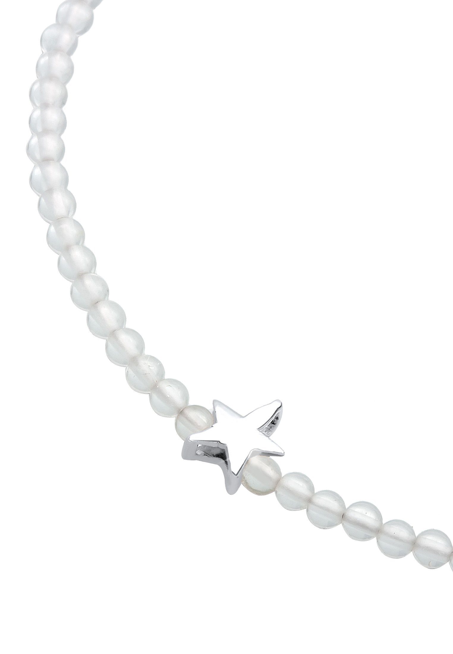 Elli Armband Stern Bergkristall Weiß 925 Sterling Silber (kein Set, 1-tlg), Sterne