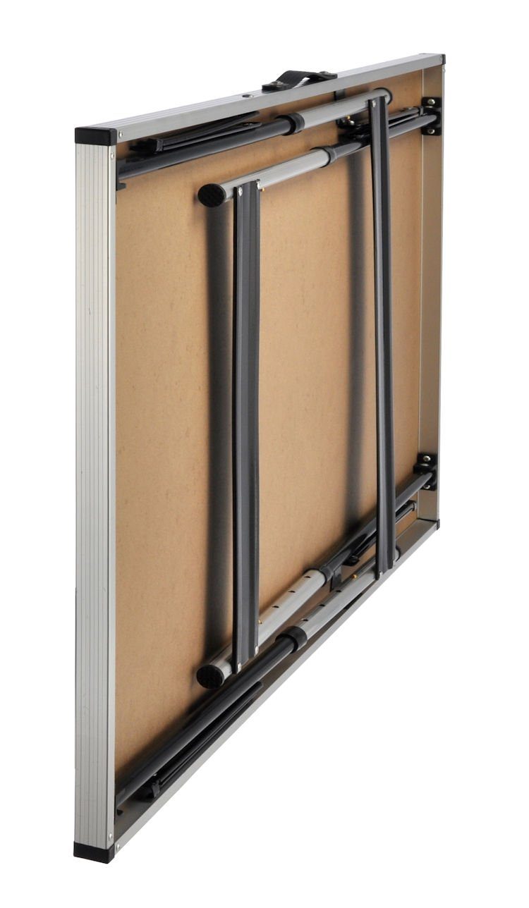 Spetebo Klapptisch Universal Campingtisch 100cm höhenverstellbar günstig online kaufen