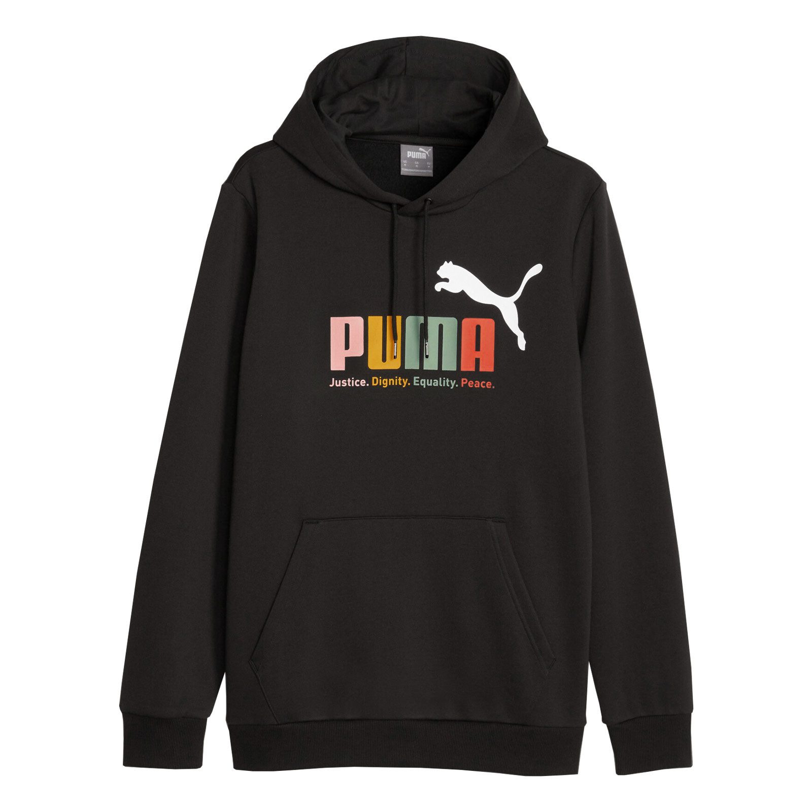PUMA Hoodie Essentials+ Multicolor Hoodie mit farbenfrohem Logoprint