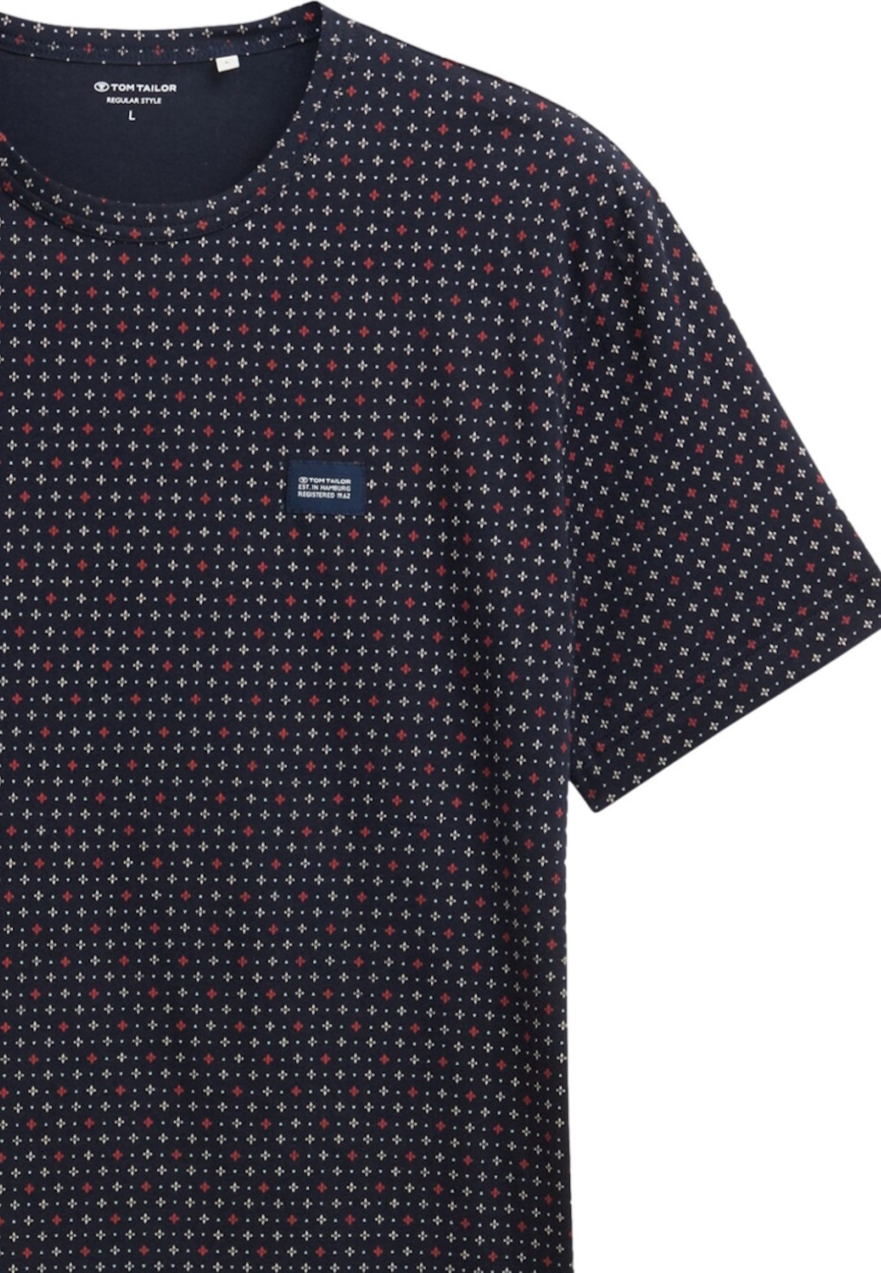 TOM TAILOR T-Shirt T-Shirt Kurzarmshirt (1-tlg., 1)