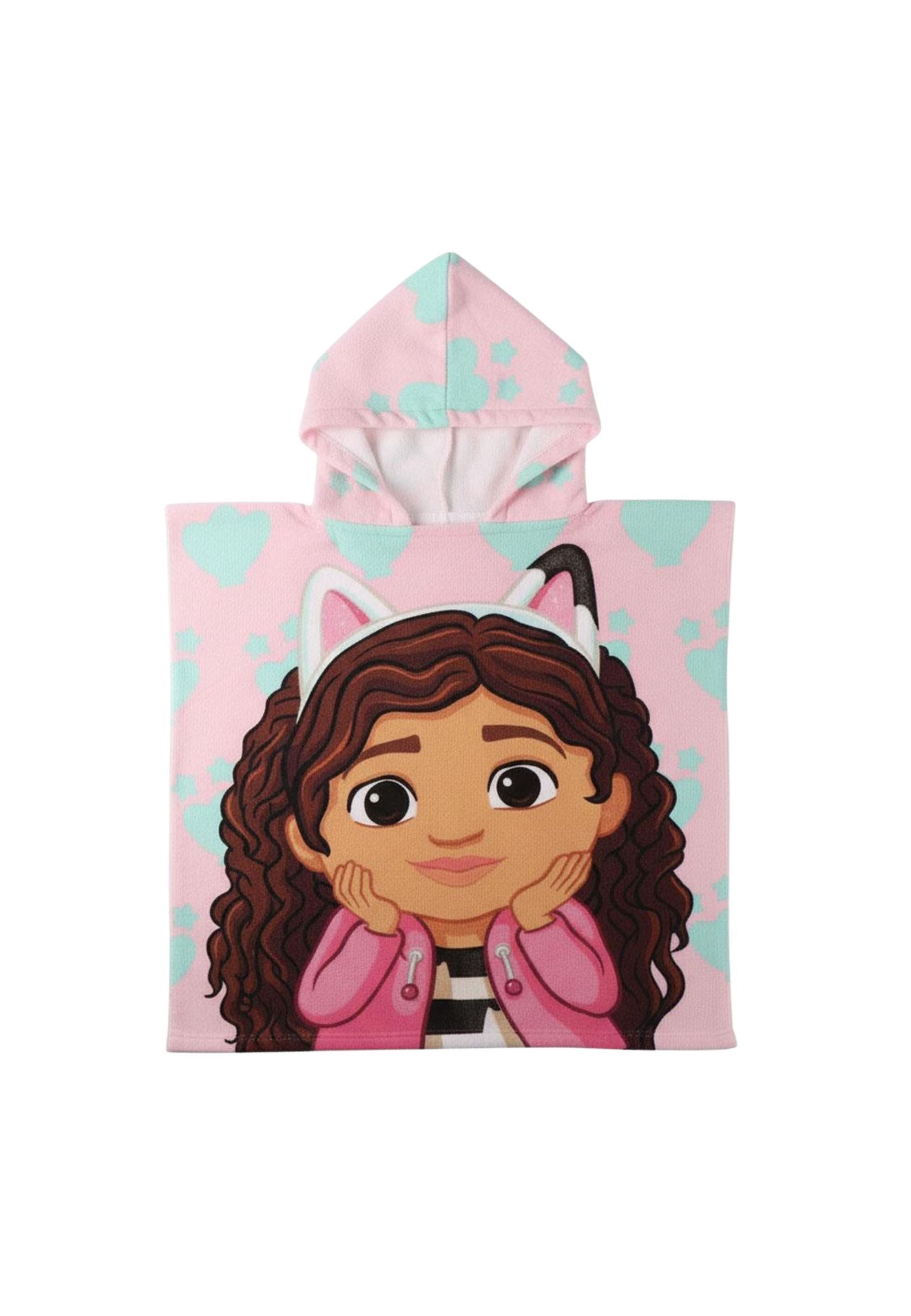Badeponcho Gabby’s Dollhouse Polyester-Poncho