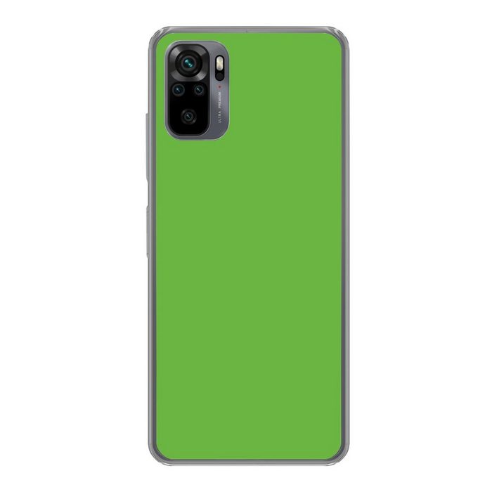 MuchoWow Handyhülle Grün - Muster - Farben Phone Case Handyhülle Xiaomi Redmi Note 10 Pro Silikon Schutzhülle