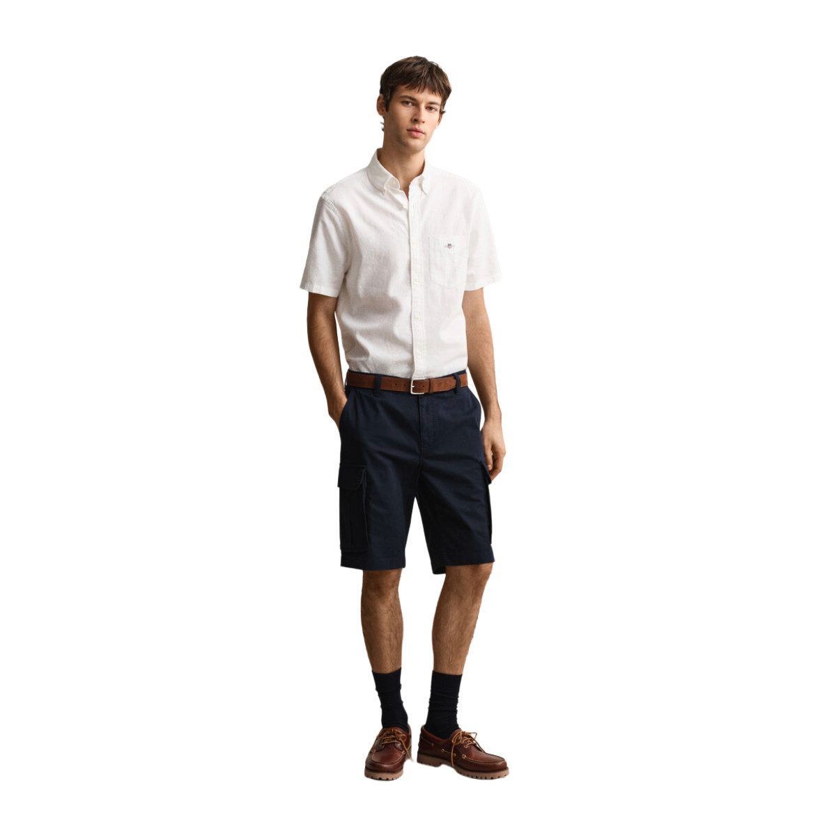 Gant Cargoshorts 205630 Herren Cargoshorts mit Komfortstretch und funktionalem Design