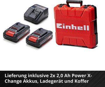 Einhell Akku-Schlagbohrschrauber Schlagbohrschrauber TE CD 18/50 Li Ion BL 2x 2,0 Ah Akku & Ladegerät, 18 V