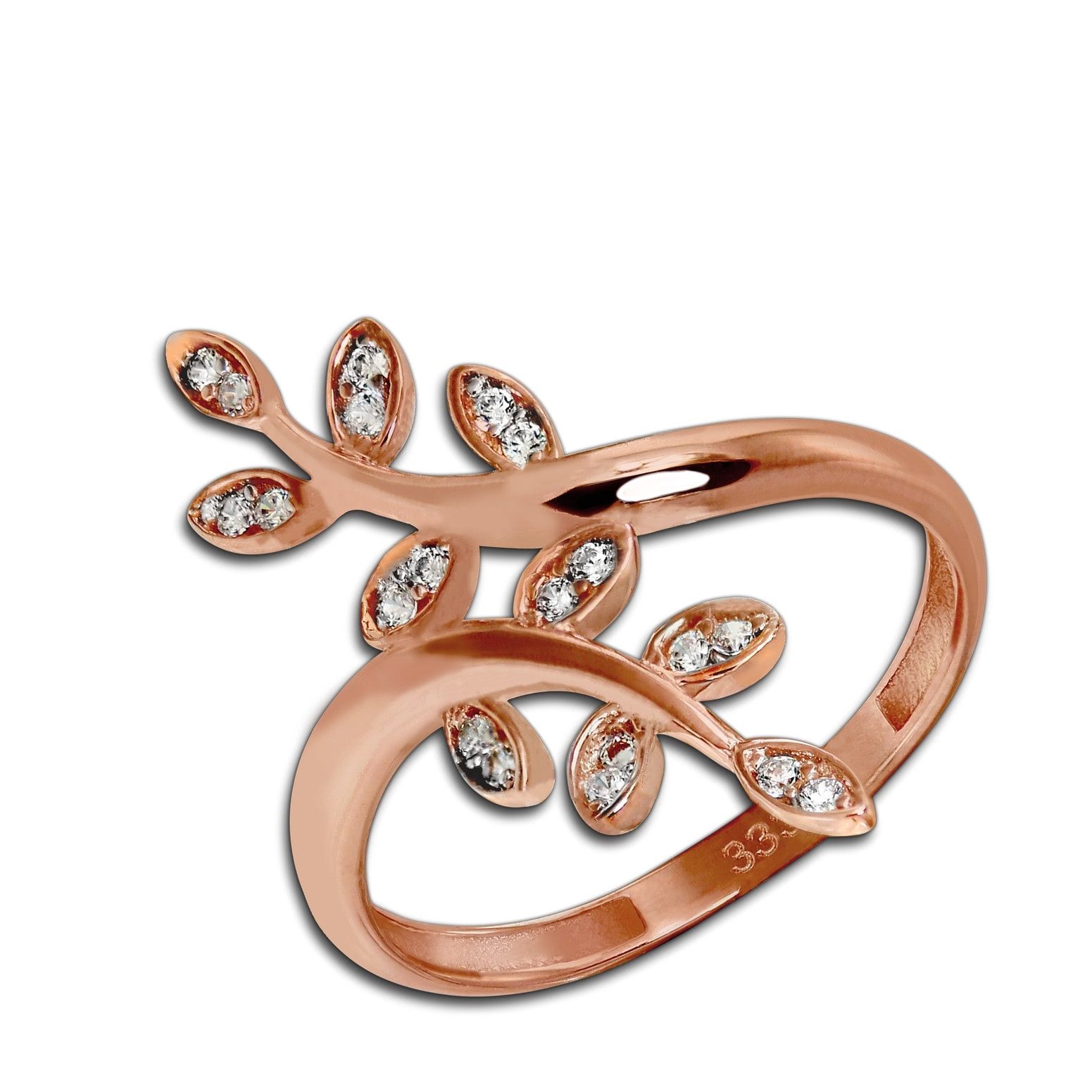 GoldDream Goldring GoldDream Gold Ring Gr.58 Ranke (Fingerring), Damen Ring günstig online kaufen