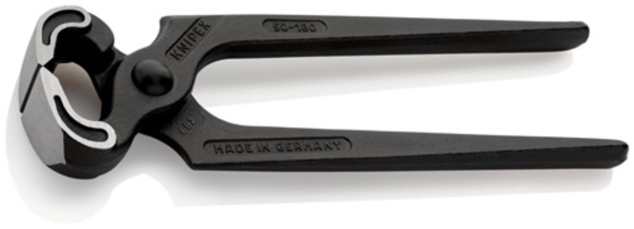 Knipex Form Kneifzange Gesamt-L.180mm atram.KNIPEX · deutsche Zange Kneifzange schwarz