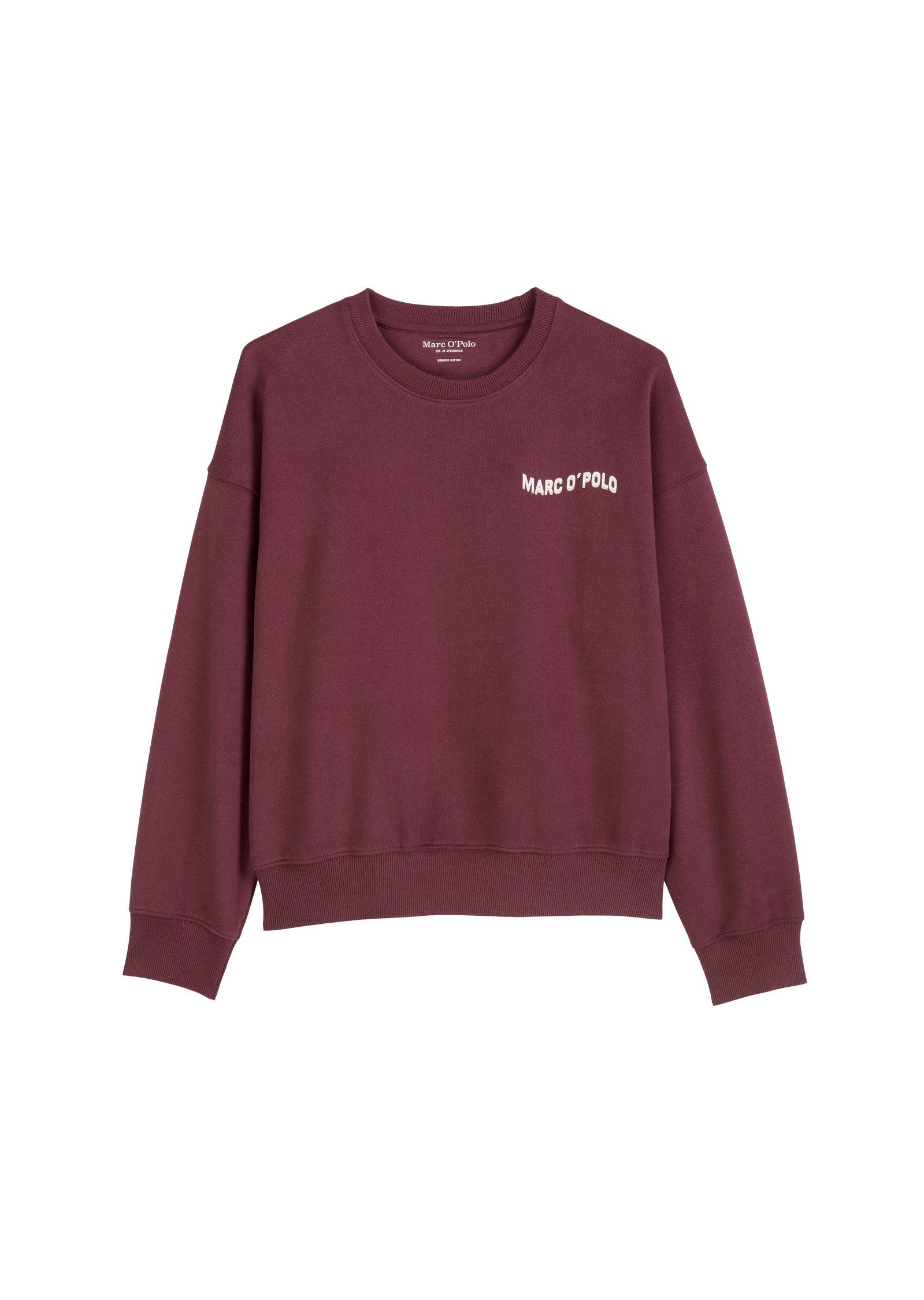 Marc O'Polo Sweatshirt aus Bio-Baumwolle günstig online kaufen