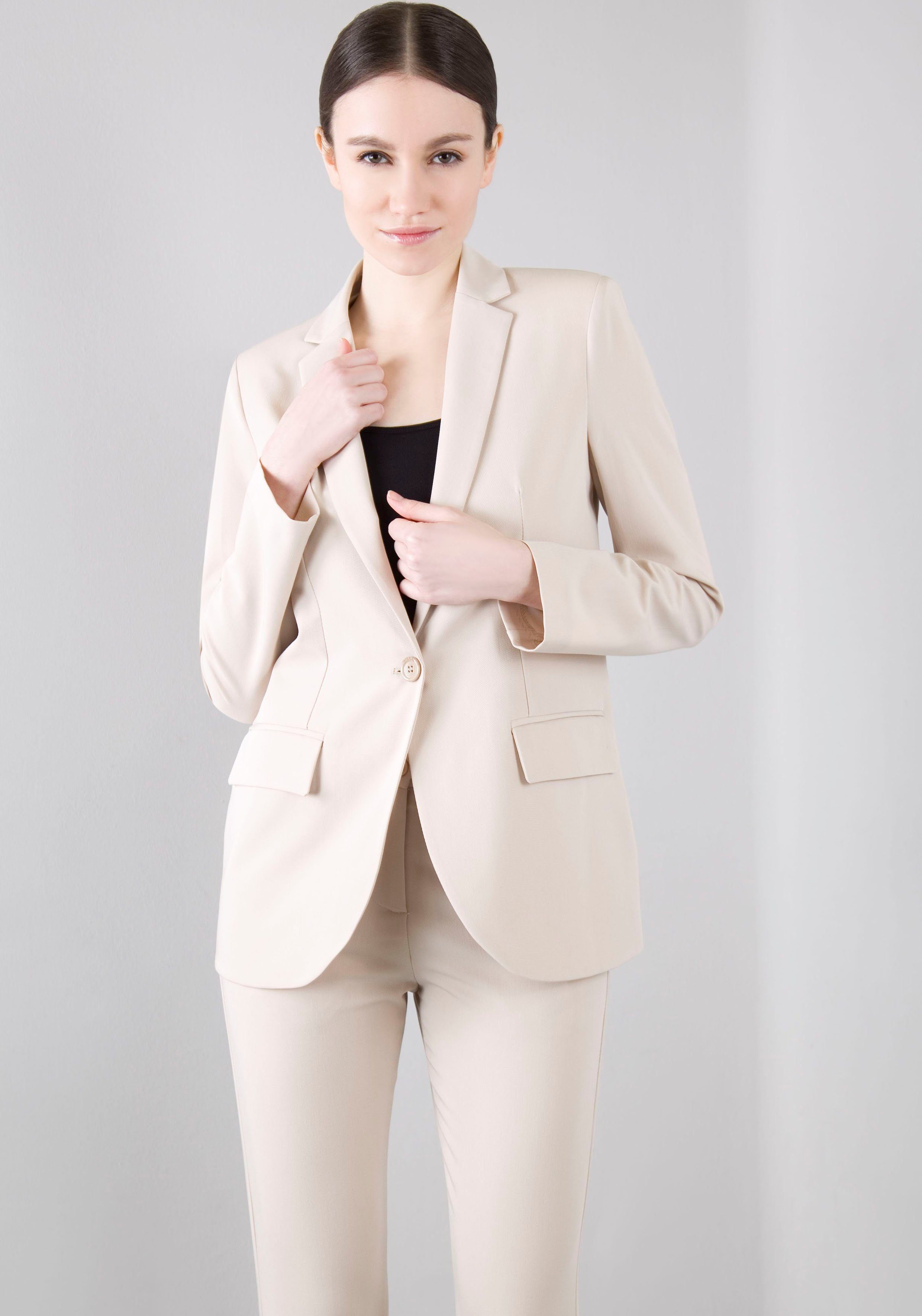 Blusenblazer beige IMPERIAL Boyfriend-Blazer