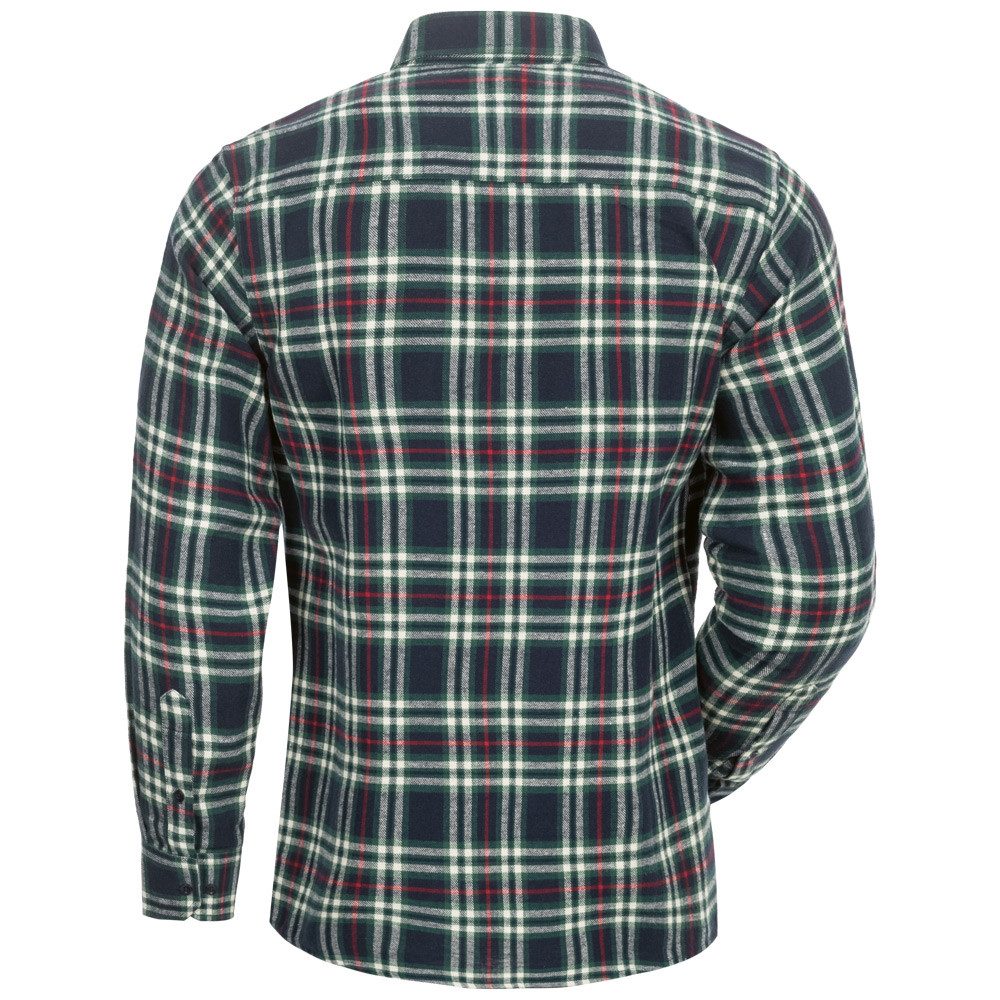 Craftland Flanellhemd Hemd langarm Herrenhemd Karomuster