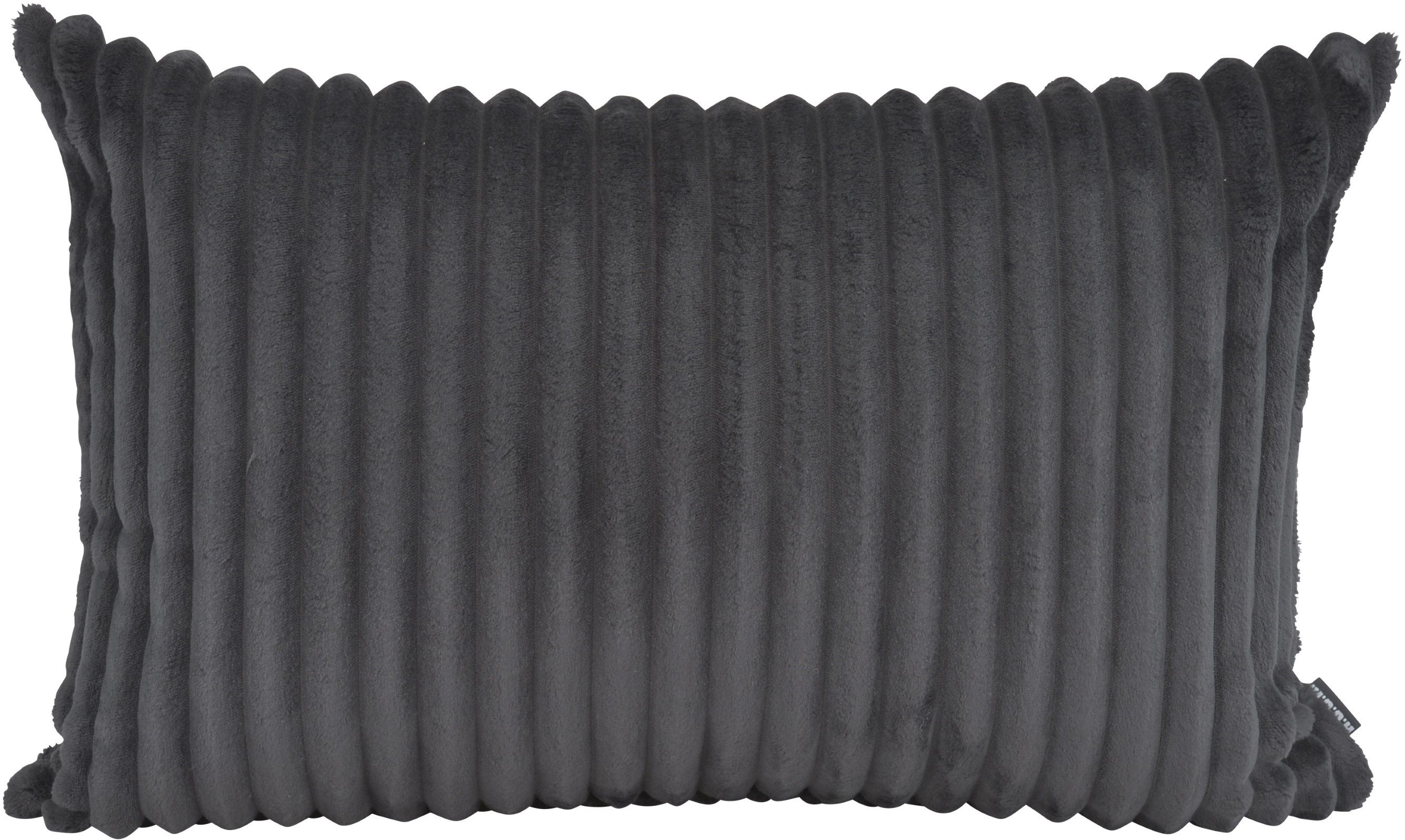 H.O.C.K. Dekokissen Velo, Cordkissen inkl. Füllung, 60x60cm, Rückenkissen, Sofakissen