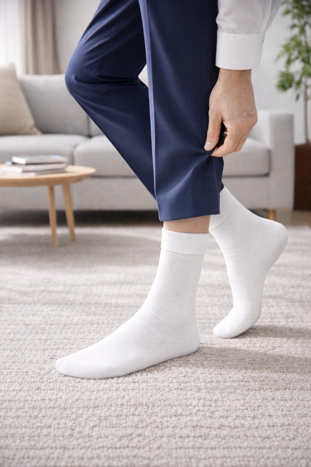 NERS Basicsocken 6 Paar Socken aus Bambus Damen & Herren, ohne Naht, Komfortbund (6-Paar) Premium Bambussocken Atmungsaktiv, & Weich, Geschenkbox
