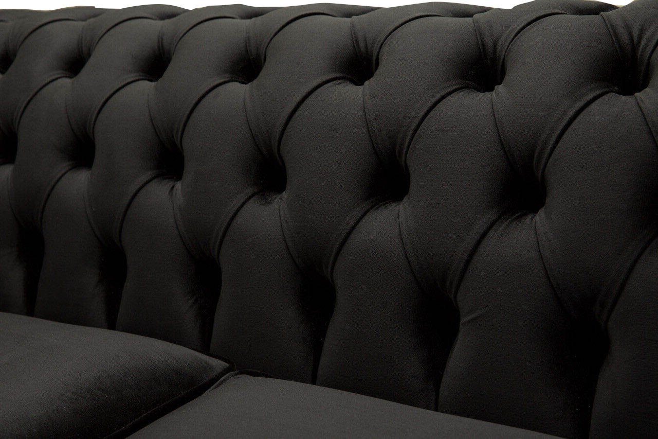 Textil Luxus Couch Sofa, Sofas Sofa JVmoebel 3 Polster Sitzer Couchen Chesterfield