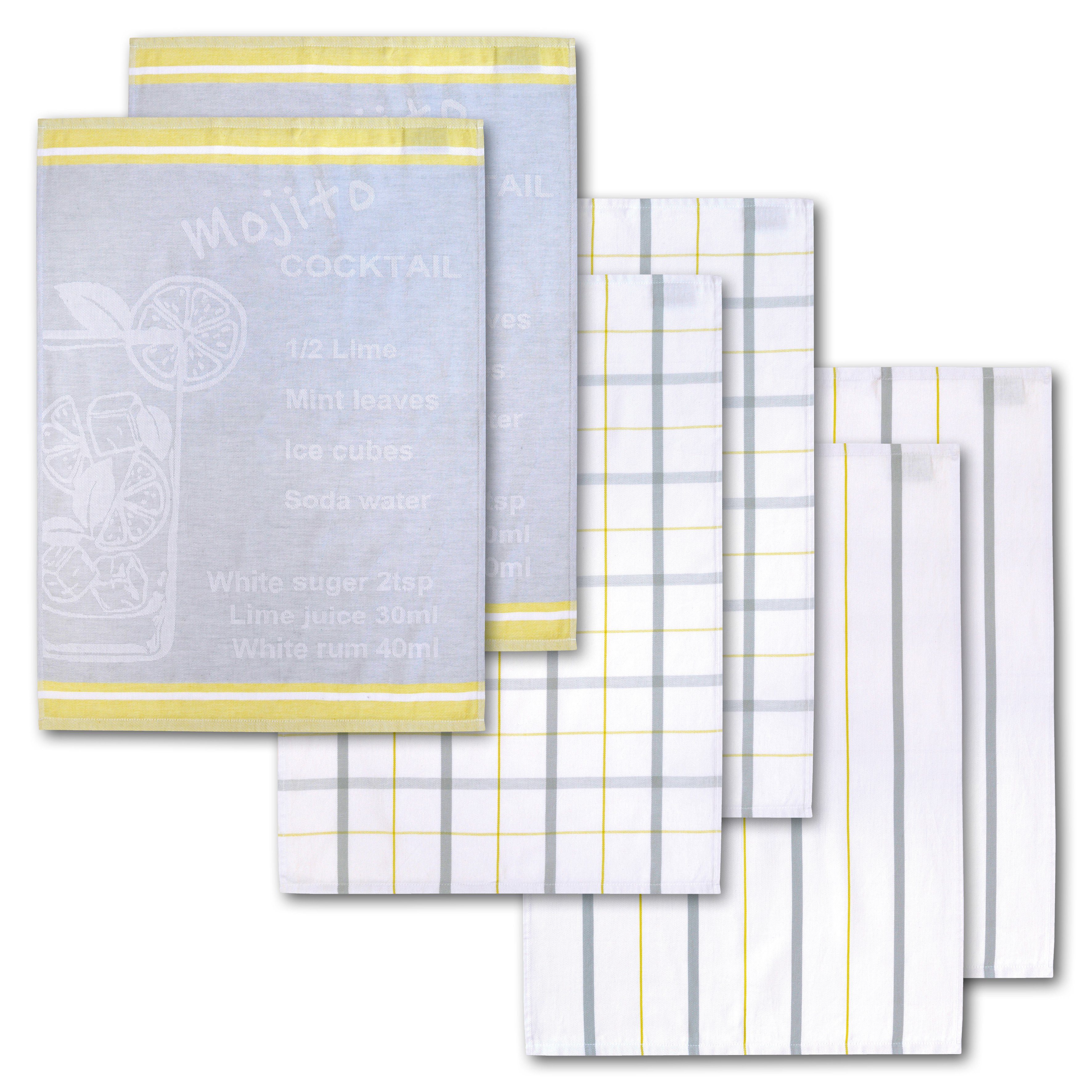 Dyckhoff Geschirrtuch Mojito, mit 3 verschiedenen Motiven, mit Mojito COCKT günstig online kaufen