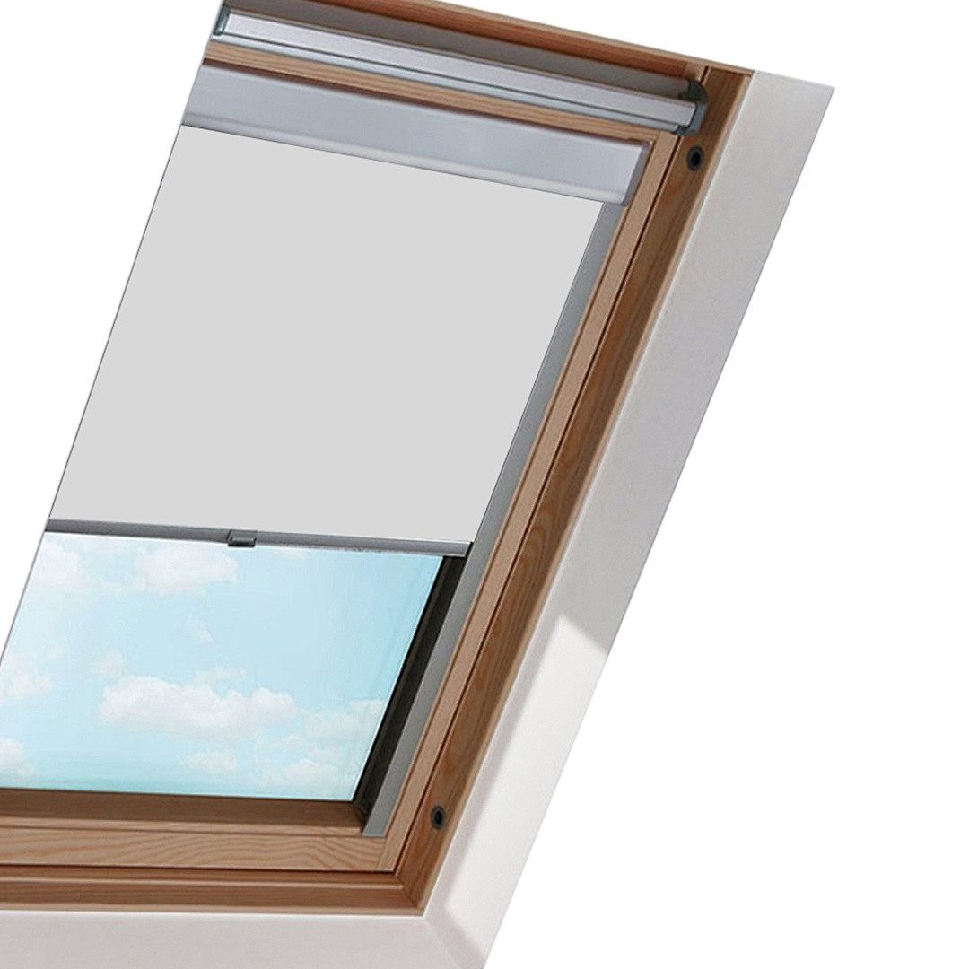 Dachfensterrollo Verdunkelungsrollo Dachfensterrollo Thermo-Rollo für GGL GPU GTU GXU, Clanmacy