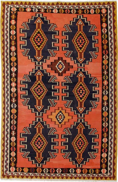 Orientteppich Perser Kelim Fars Azerbaijan Antik 295x193 Handgewebt Orientteppich, Nain Trading, Höhe: 0.4 mm