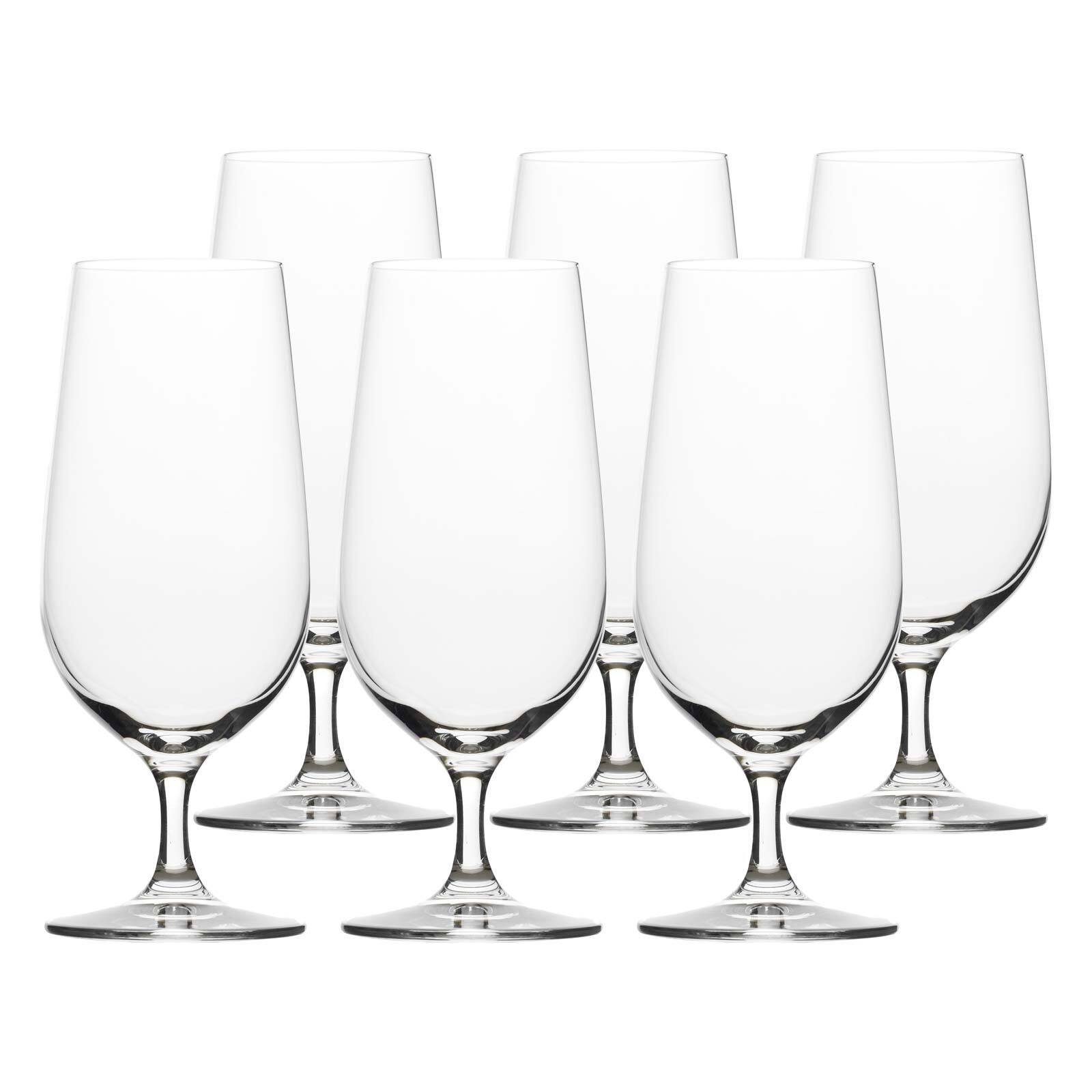 Stölzle Bierglas Grand Cuvée Biergläser 300 ml 6er Set, 6-tlg., Glas