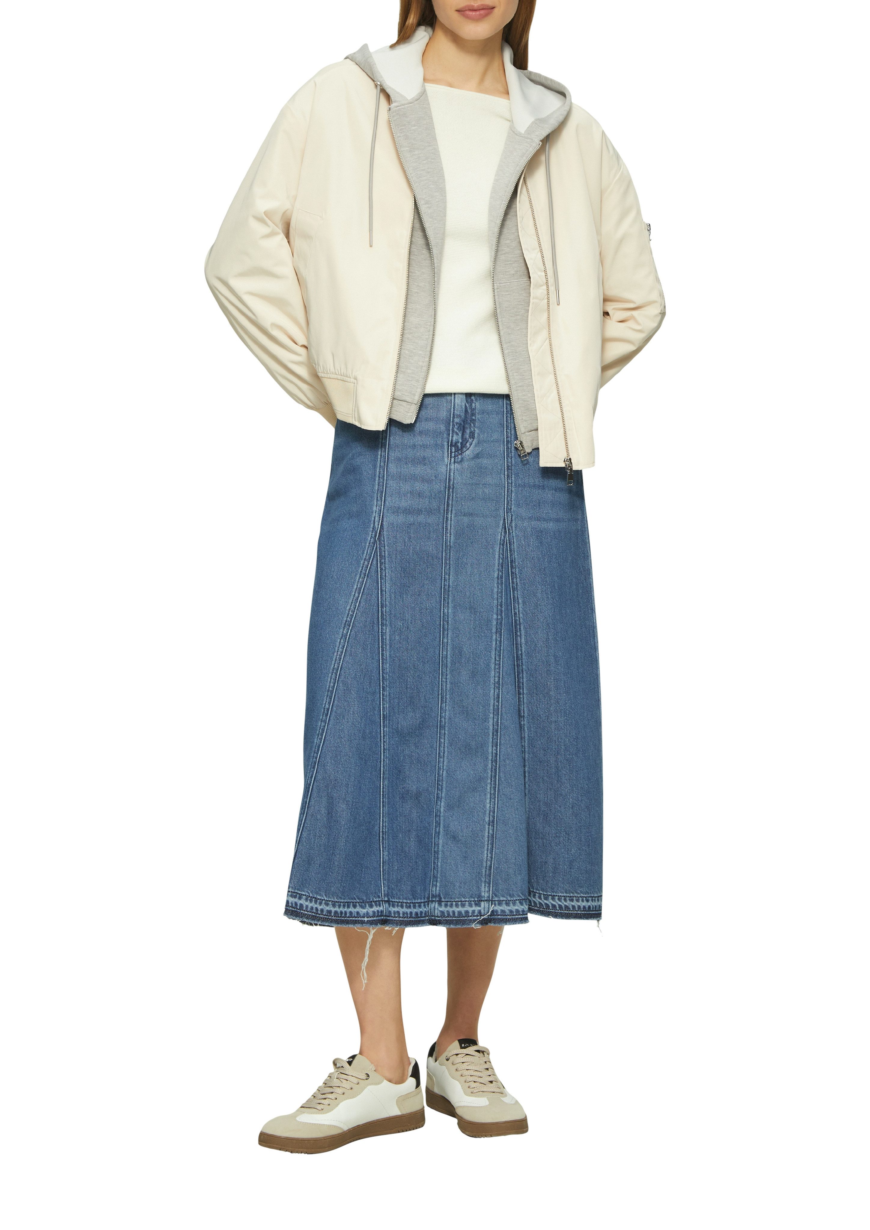 s.Oliver Strickpullover mit U-Boot Ausschnitt günstig online kaufen