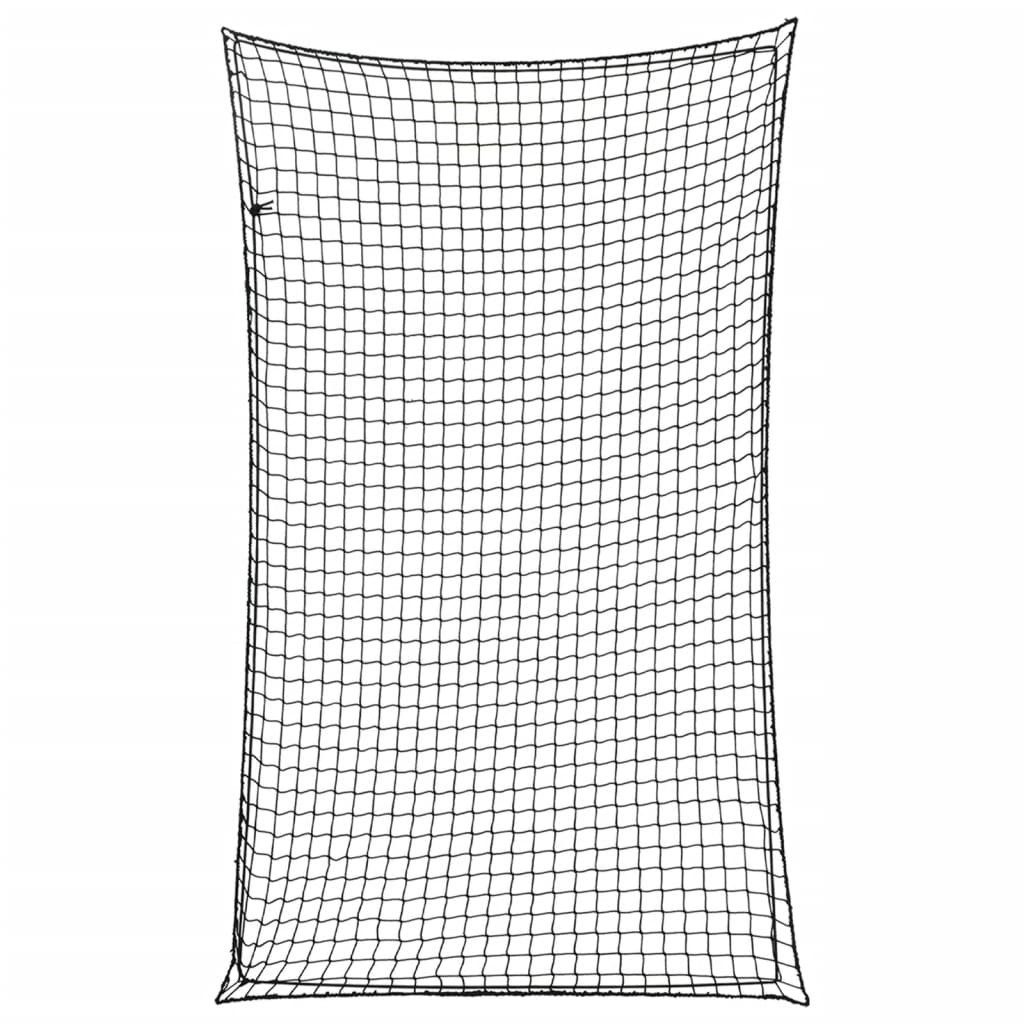 vidaXL Anhängernetz Anhängernetz mit Gummiseil Schwarz 5x3 m PP, BxL: 300x500 m, (1-St)