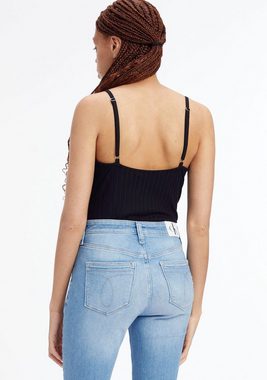 Calvin Klein Jeans Body mit halblangem Reißverschluss