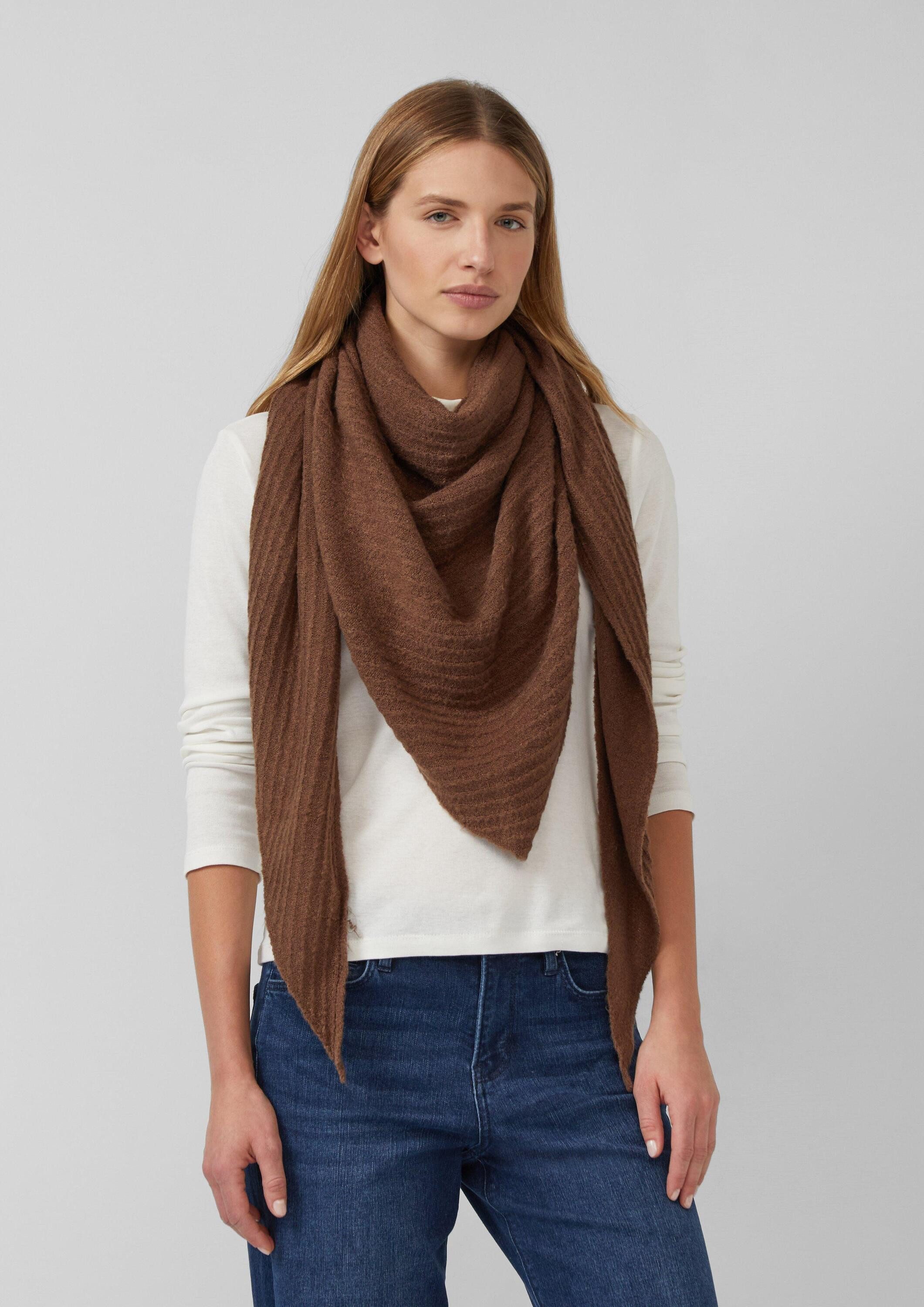 s.Oliver Schal Schal, Dreieckstuch aus Bouclé günstig online kaufen