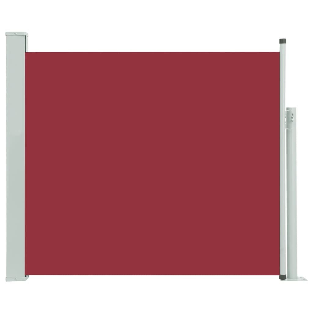 Thumbnail - furnicato Markise Ausziehbare Seitenmarkise 100x300 cm Rot (1-St)
