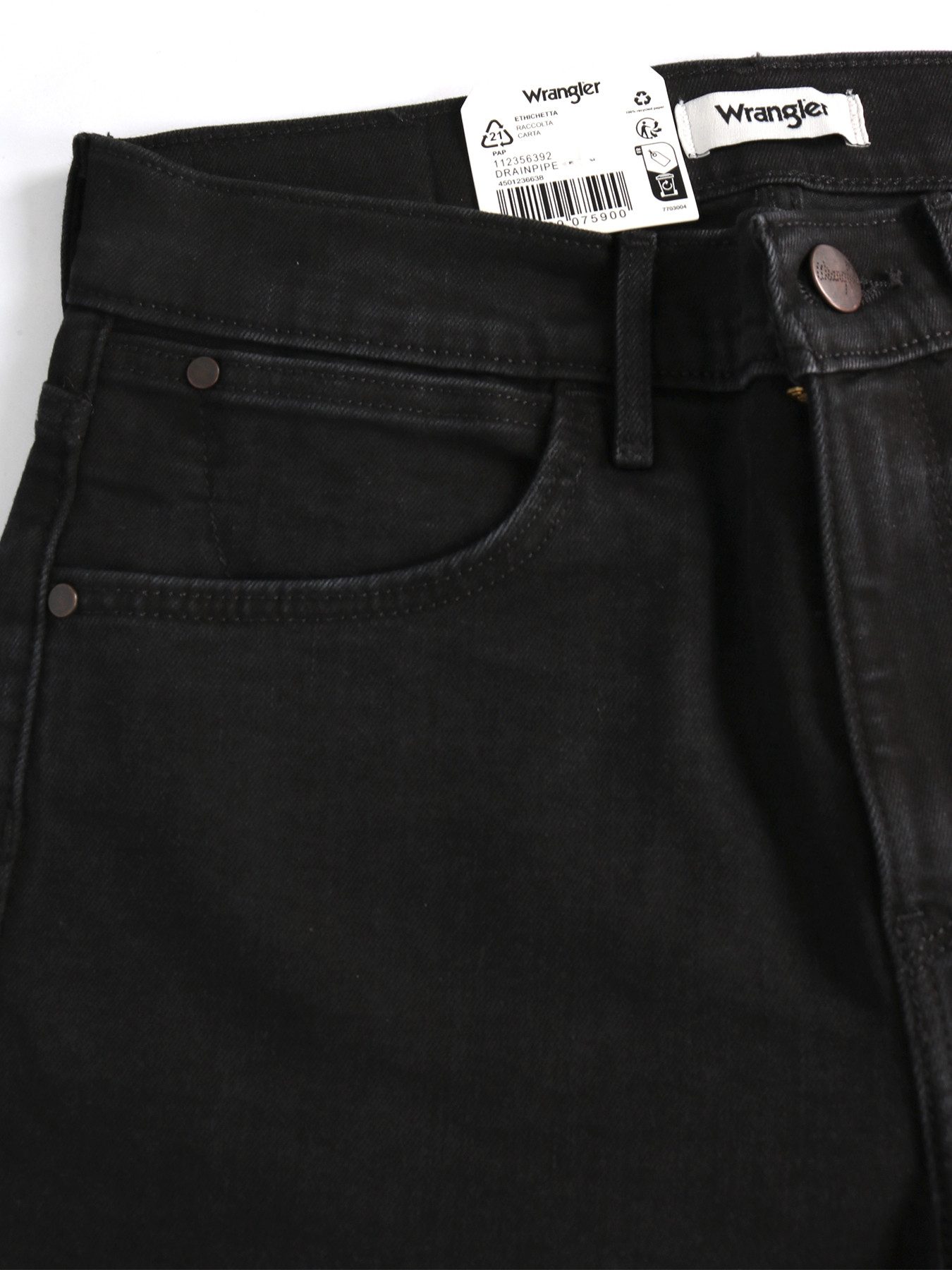 Wrangler Straight-Jeans gerade Beinform - STRAIGHT DRAINPIPE